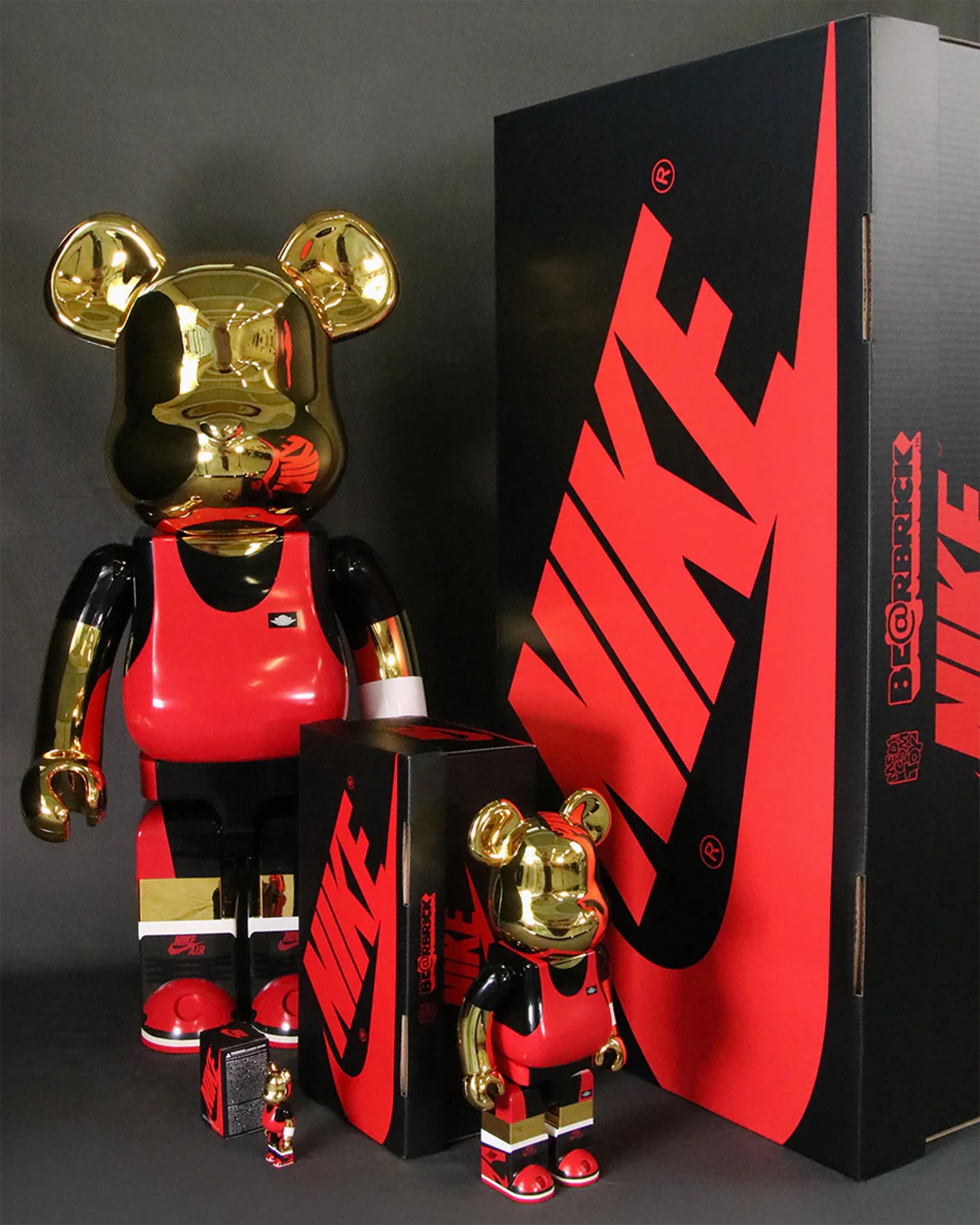Art Toys Medicom Toy Be@rbrick Michael Jordan - Air Jordan 1985 1000% - BBRCK1000MJAIRJD85