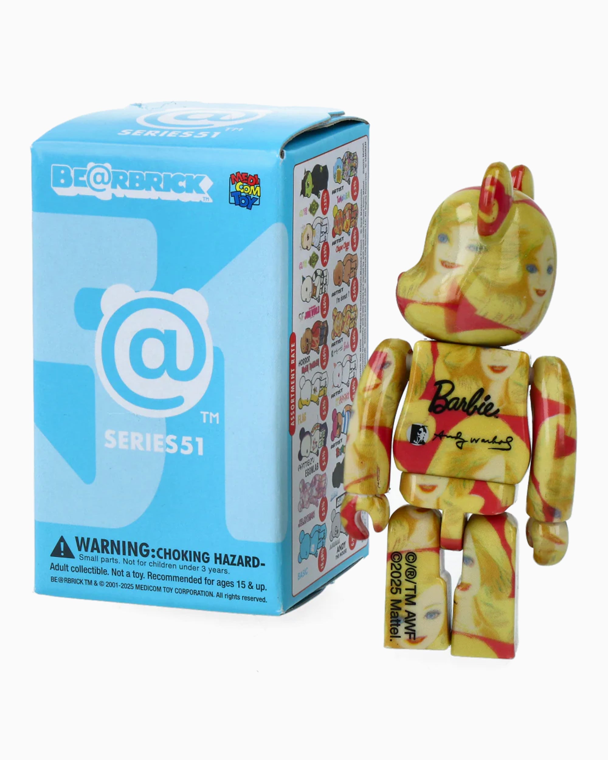 Art Toys Medicom Toy Be@rbrick Series 51 Surprise Box (1 Piece) - BBRCK51