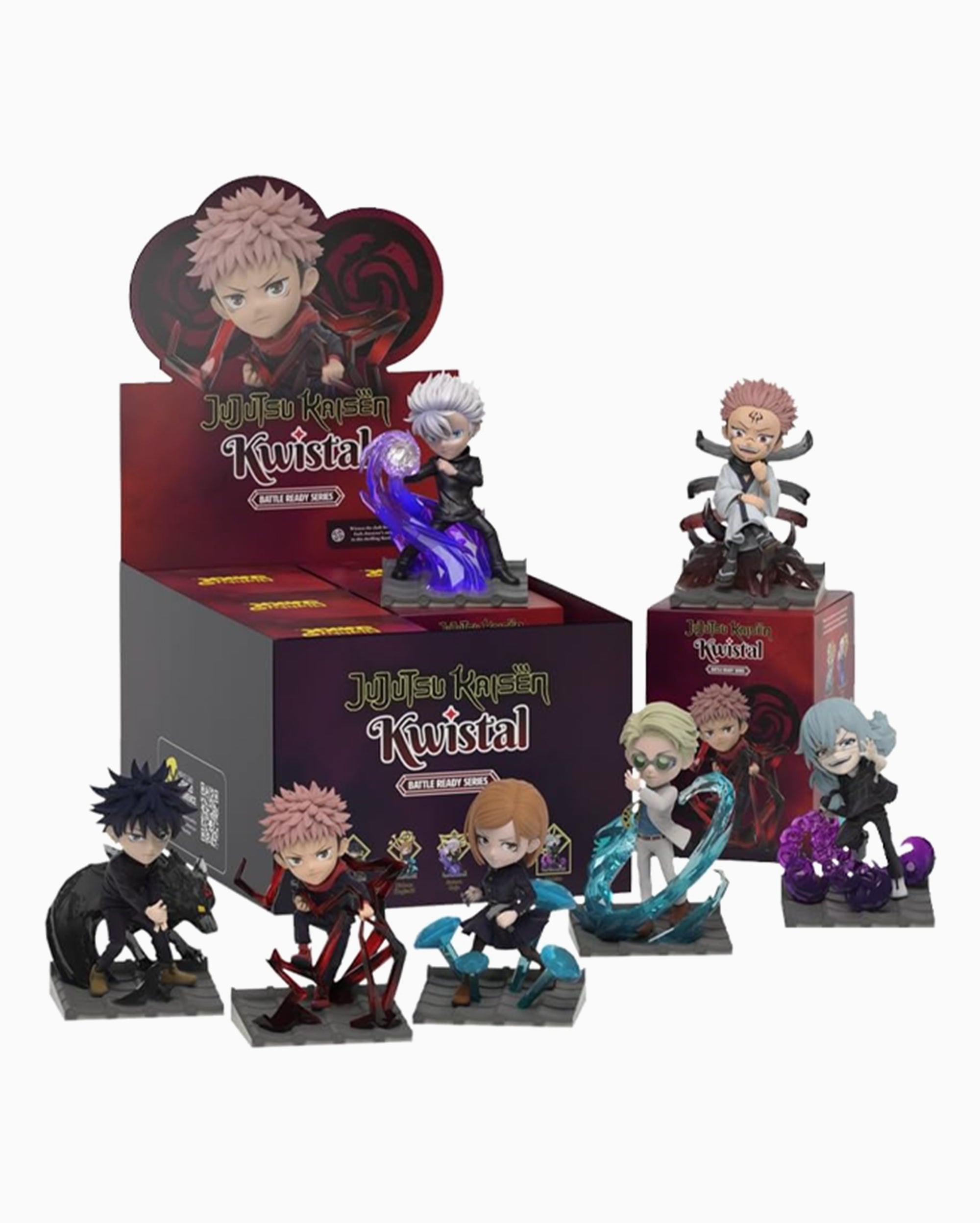 Art Toys Mighty Jaxx Kwistal Jujutsu Kaisen Battle Ready Series Surprise Box (1 Piece) - LND-23JJKKBRBB10