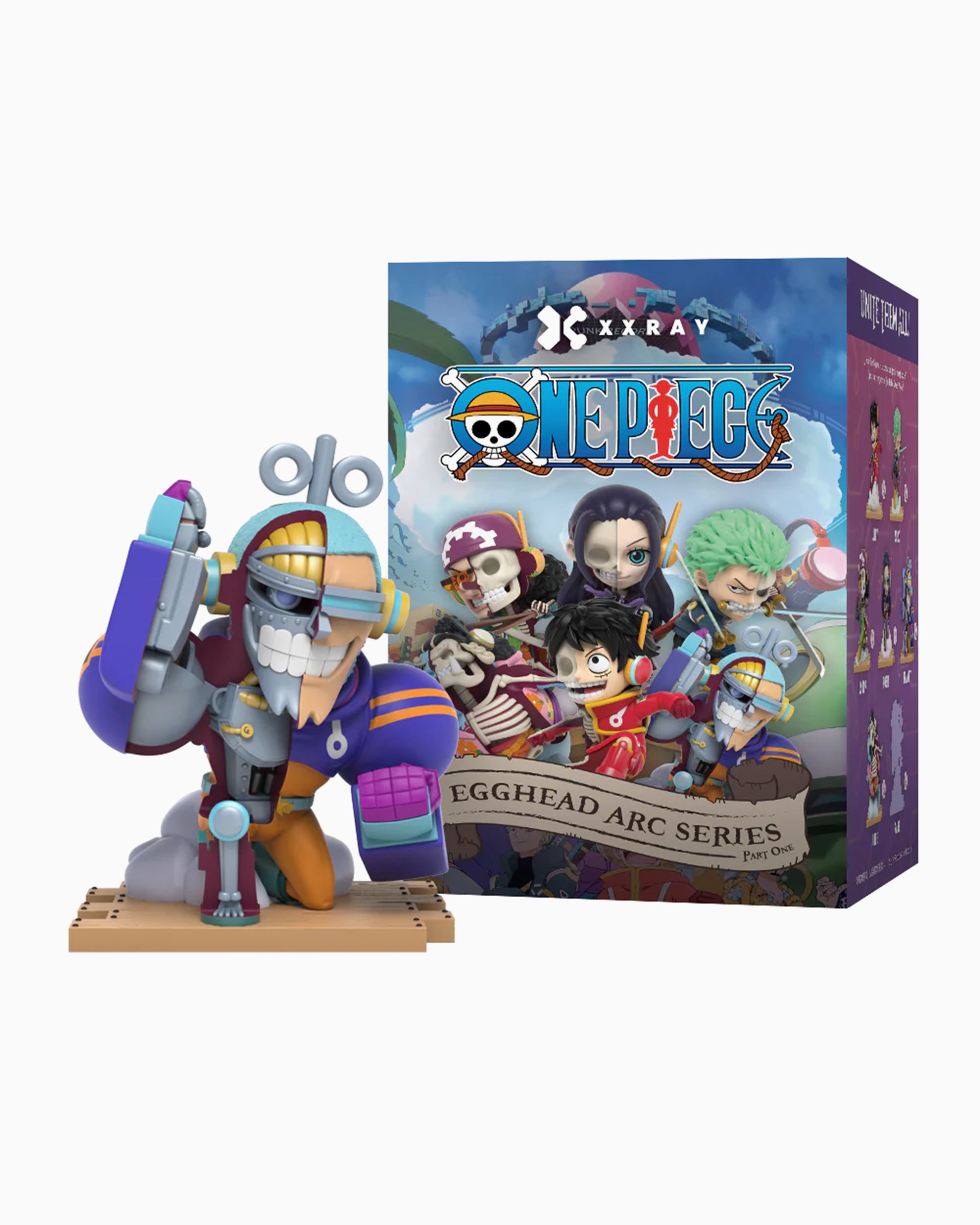 Art Toys Mighty Jaxx XXRAY: One Piece Egghead Arc Series Surprise Box (1 Piece) - BB24OPJF00201-V3