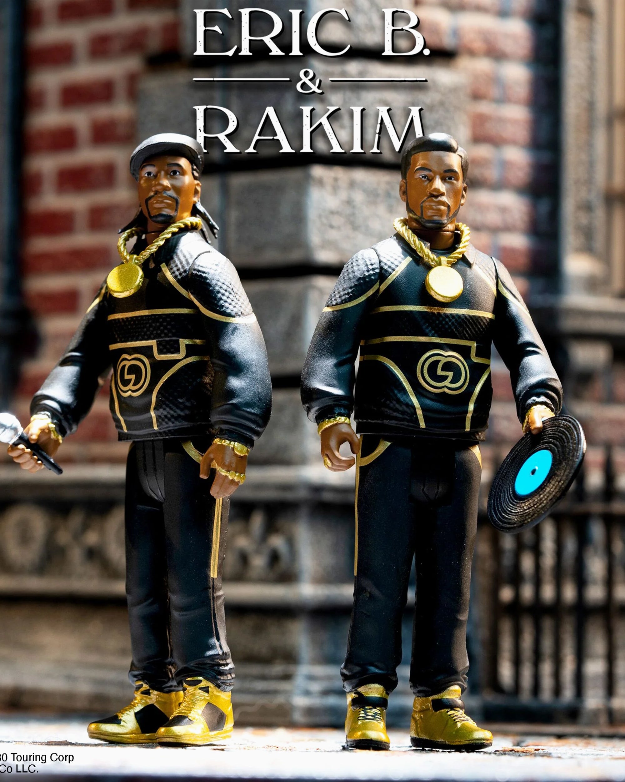 Art Toys Super7 ReAction Eric B & Rakim Follow The Leader 2 Pack - S7MEBRFTL