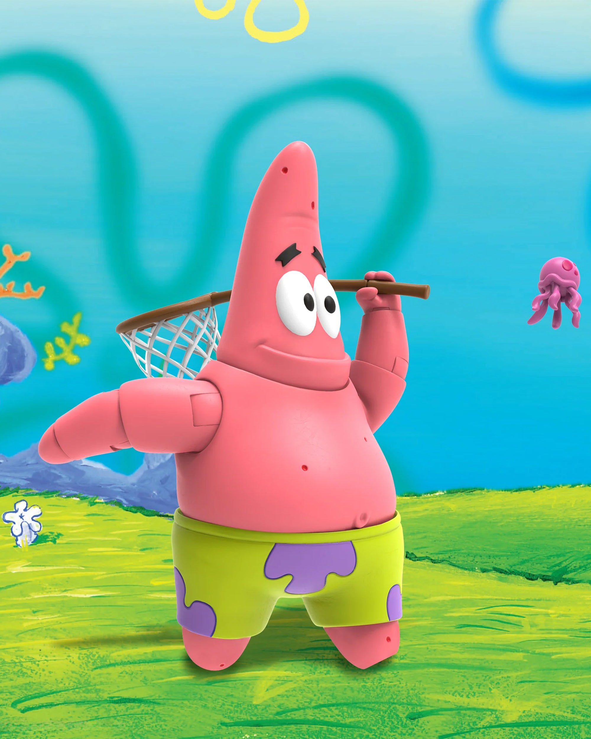 Art Toys Super7 Ultimates! Spongebob Squarepants - Patrick - S7ULTSPSQPTK