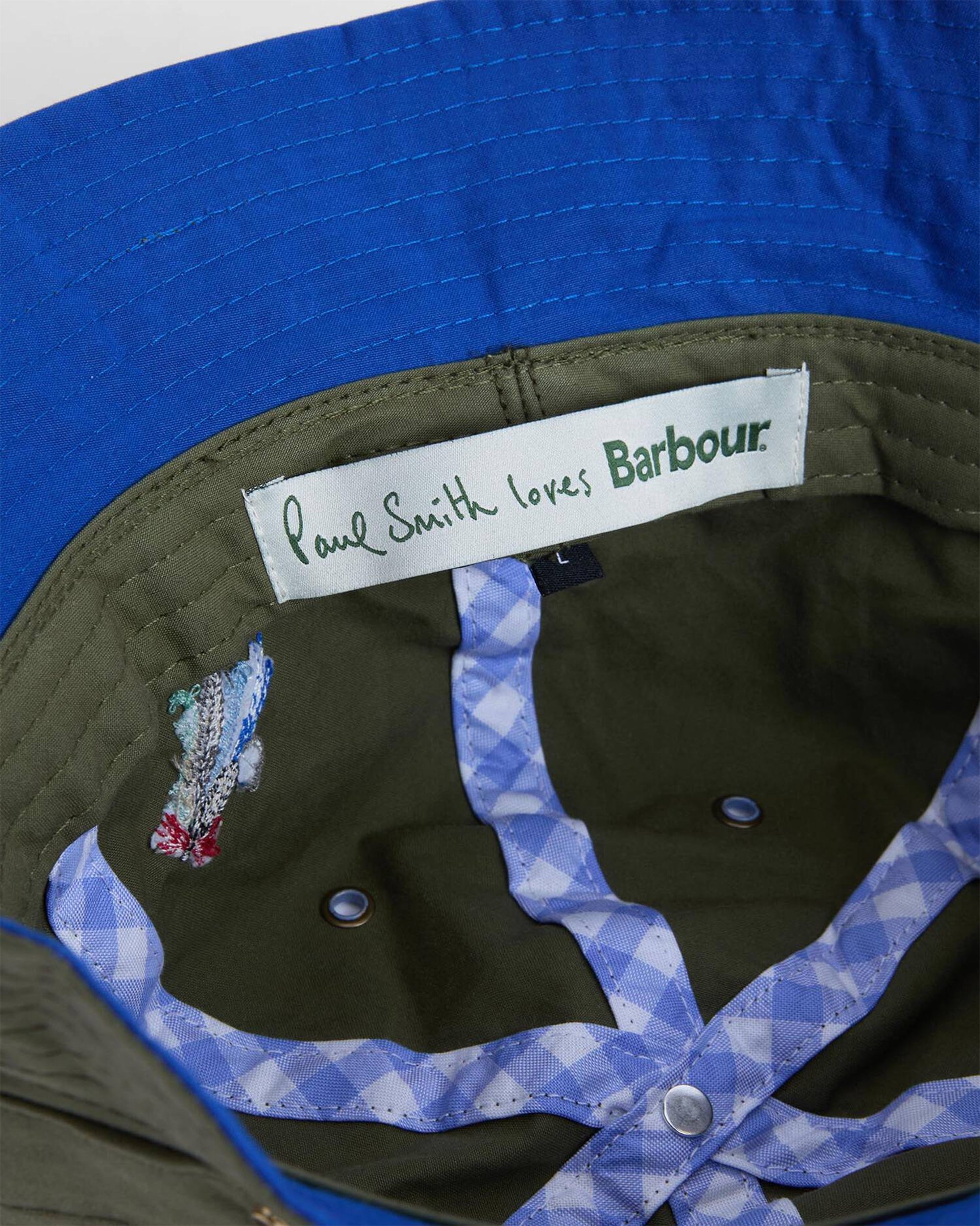 Beanies & Hats Barbour x Paul Smith Domed Unisex Beanie - MHA0965GN32