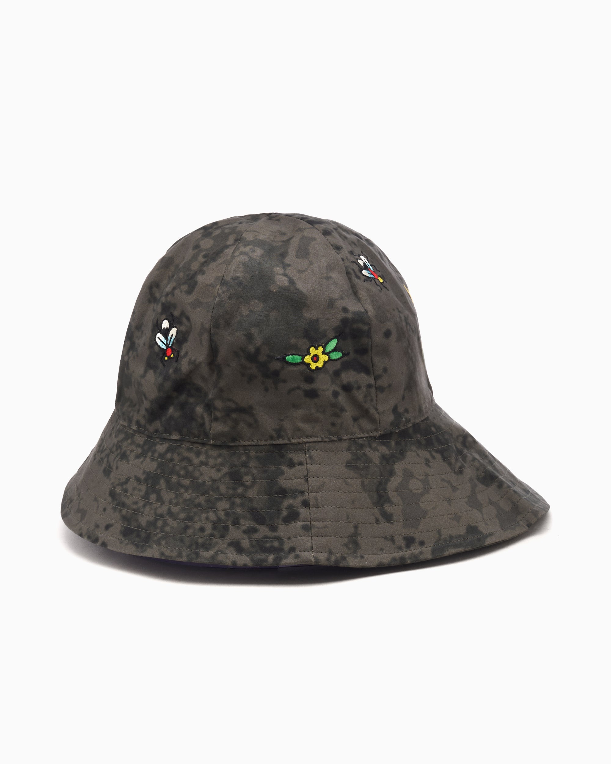 Beanies & Hats Brain Dead x South2 West8 Unisex Fishing Bucket Hat Unisex Beanie - BDP24H020040-GRY
