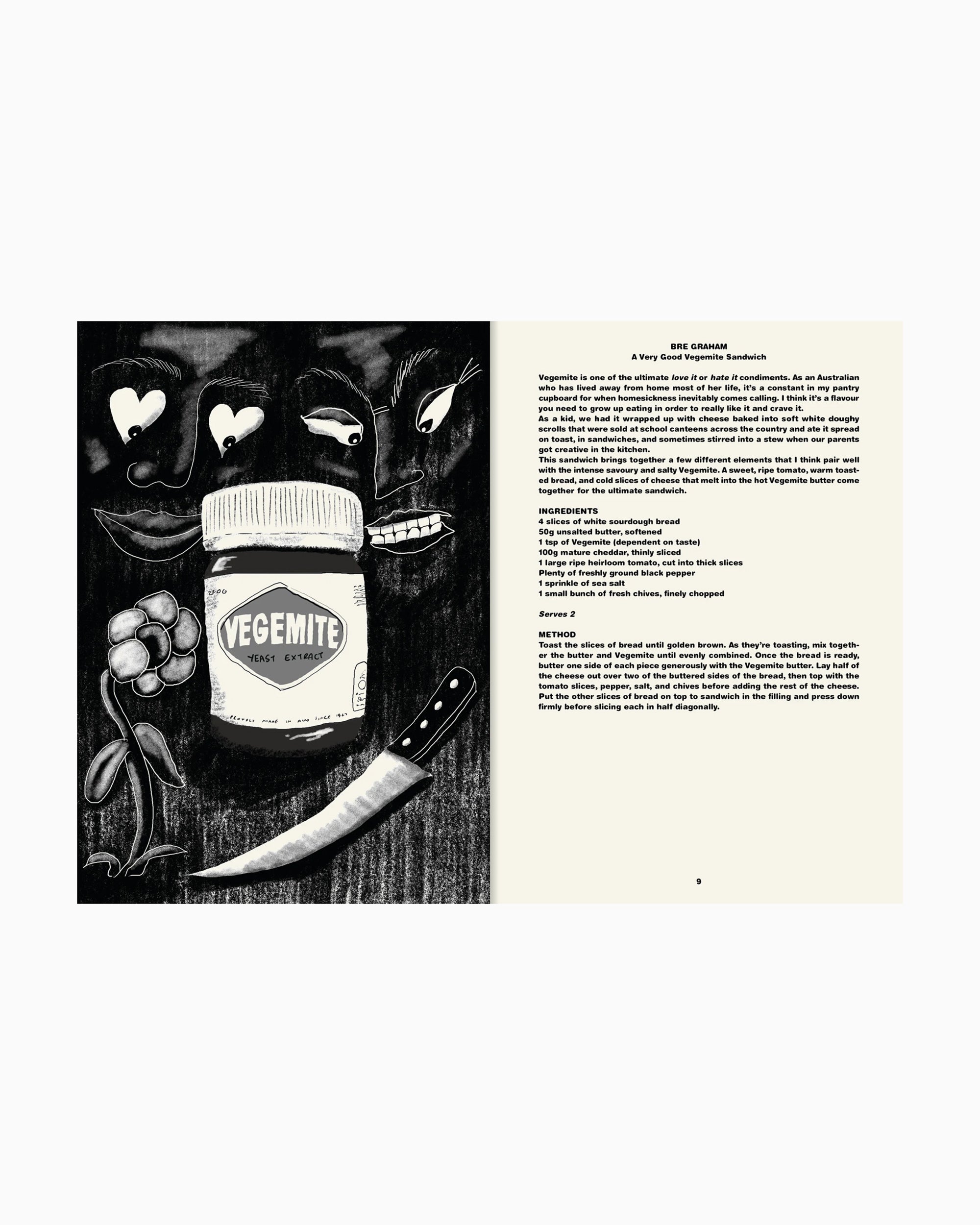 Books Magazines apartamento Cookbook #9: Sandwiches! - 9788409651832