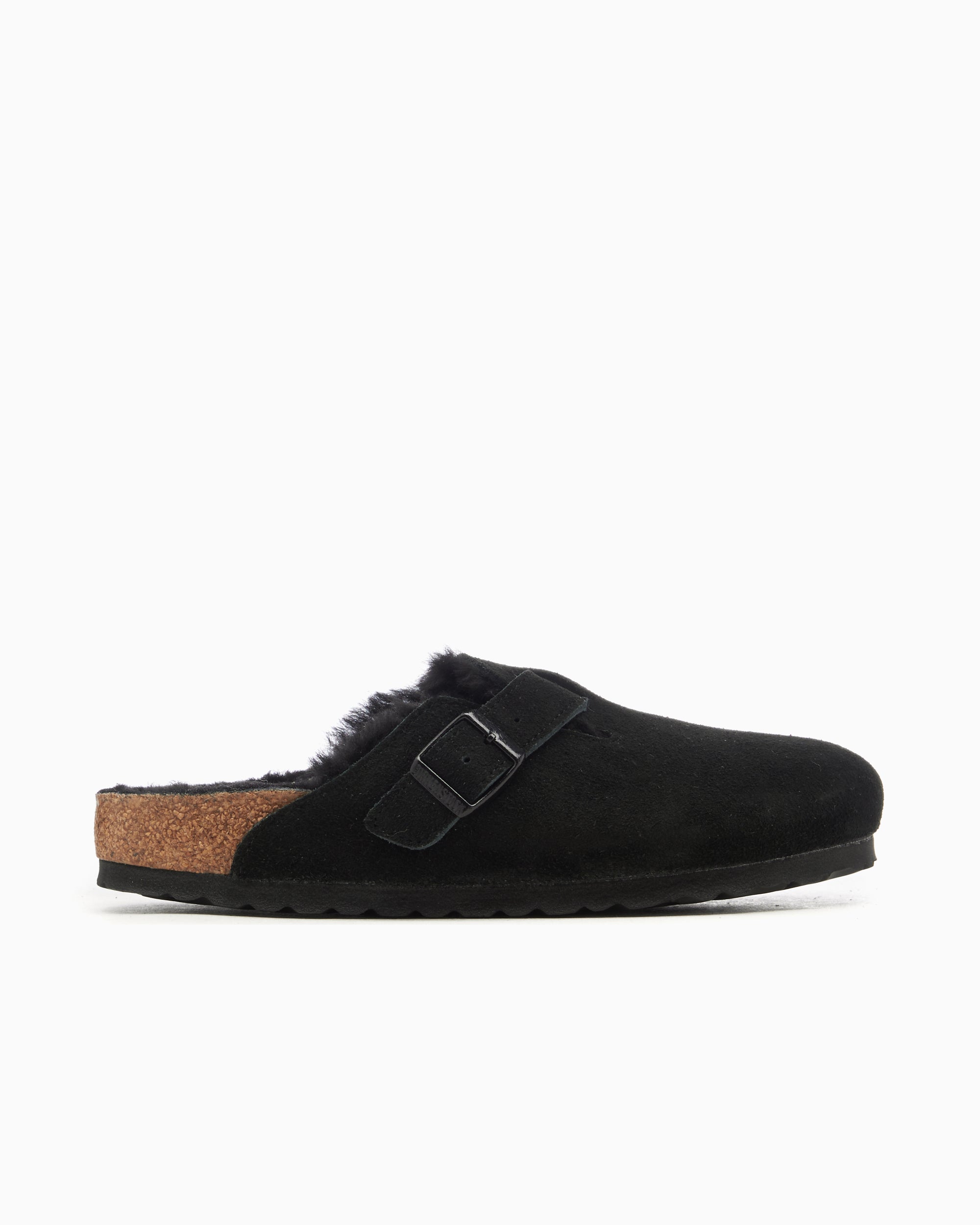 Clogs BIRKENSTOCK Boston Shearling Suede Leather Narrow - 259883