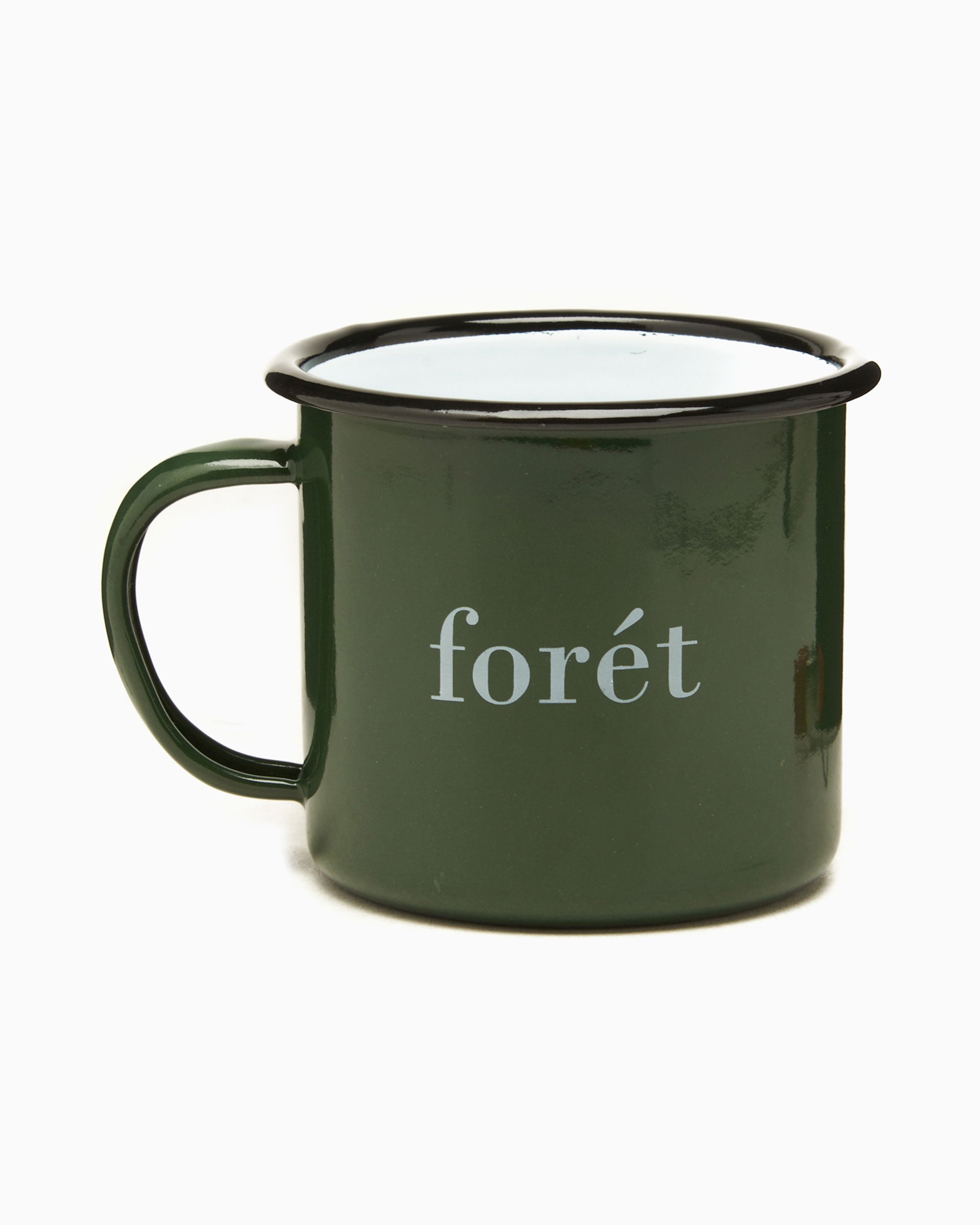 Drinkware forét BEAN Enamel Mug - F230-DARKGREEN