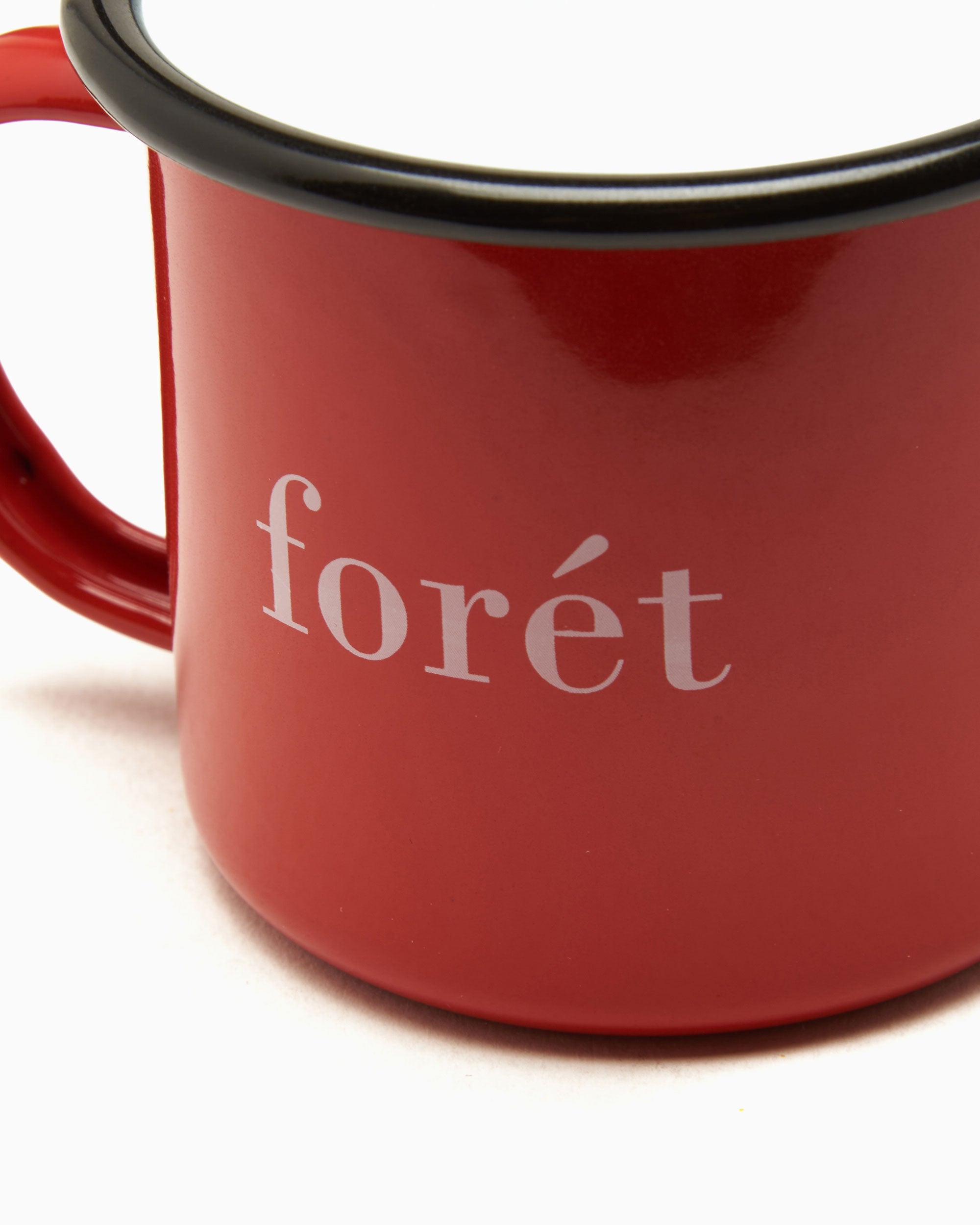 Drinkware forét BEAN Enamel Mug - F230-RED