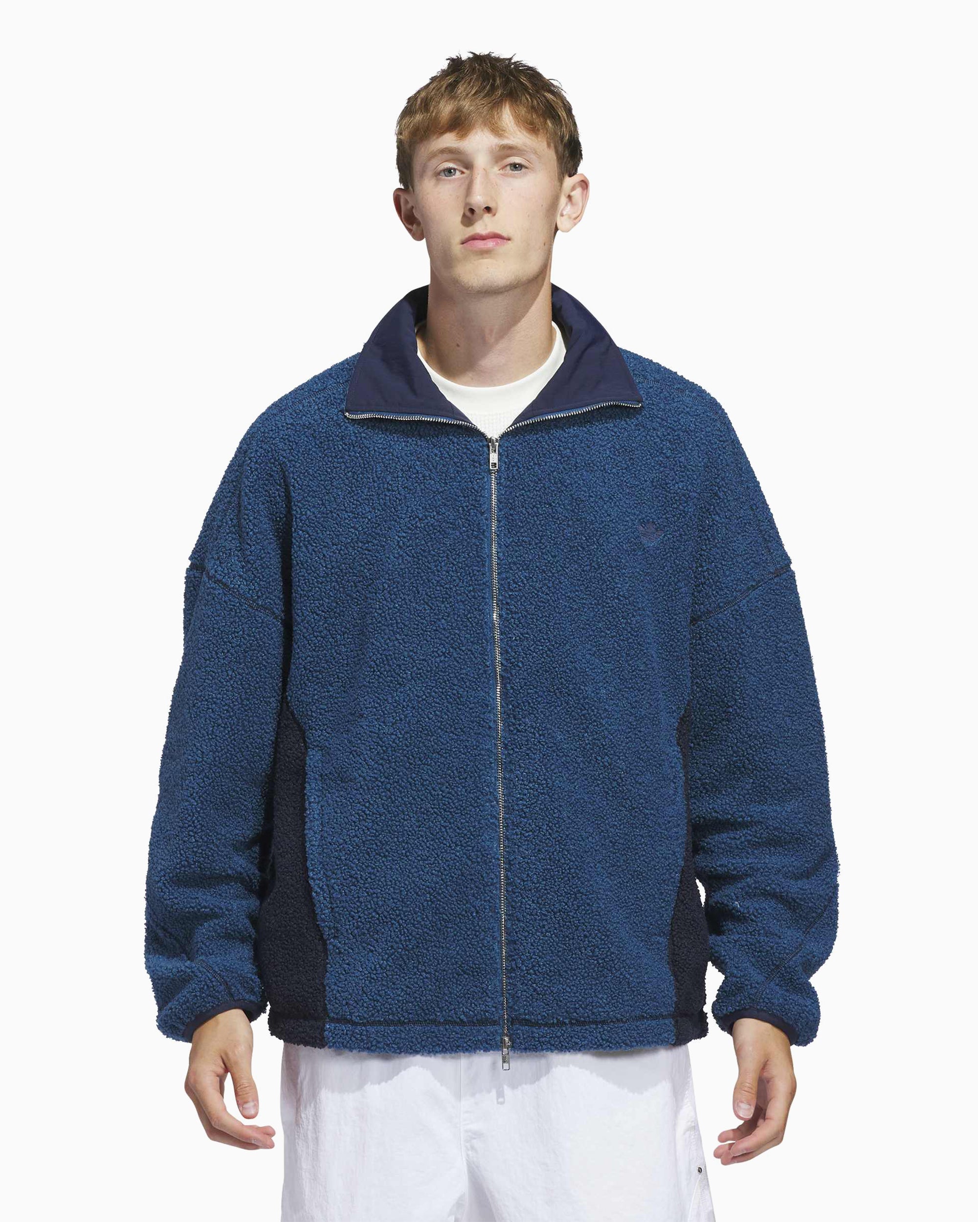 Jackets Coats adidas Originals Adams Blvd Unisex Fleece Jacket - JX6148