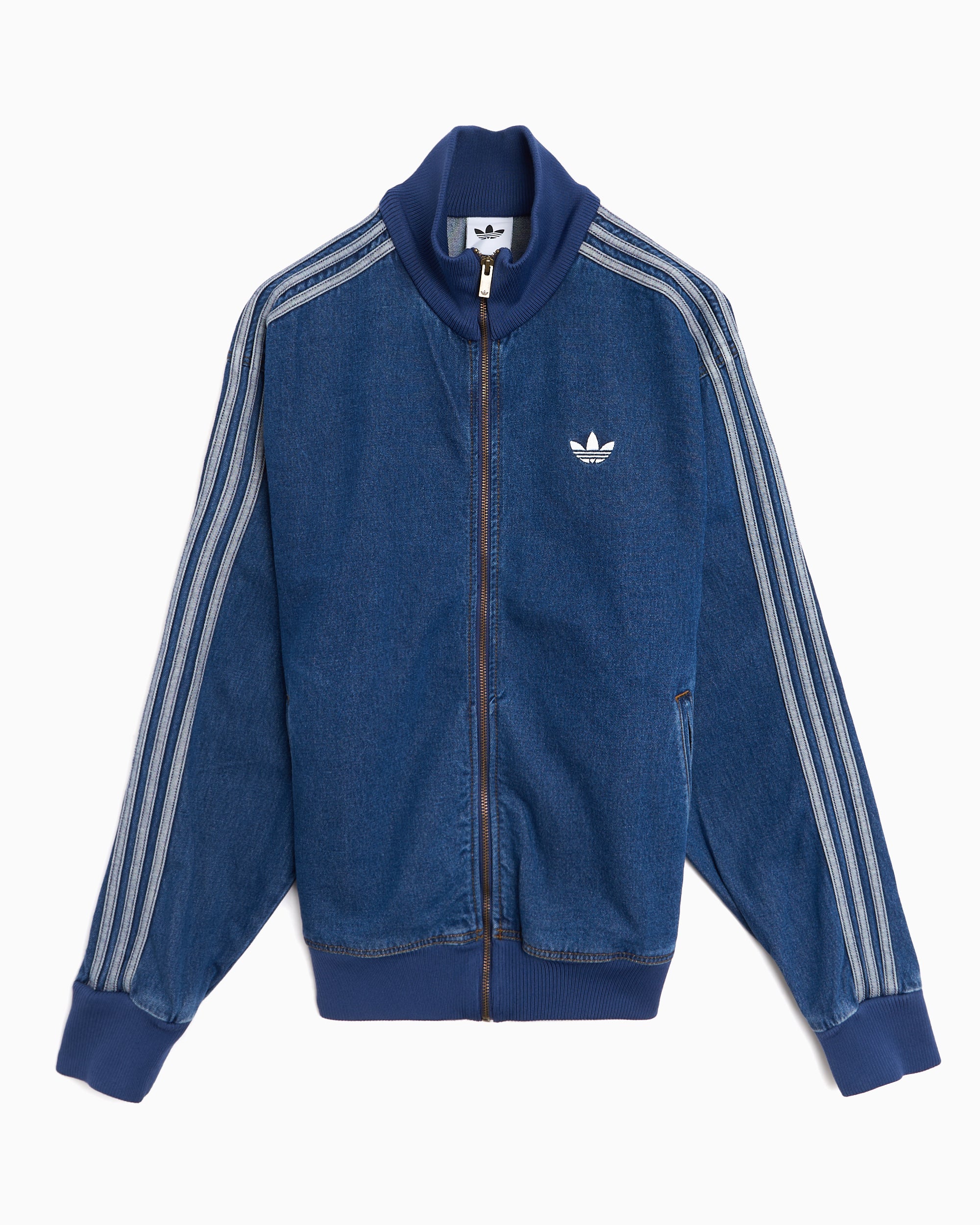 Jackets Coats adidas Originals Adicolor Denim Firebird Relaxed Men's Track Jacket - KD1517