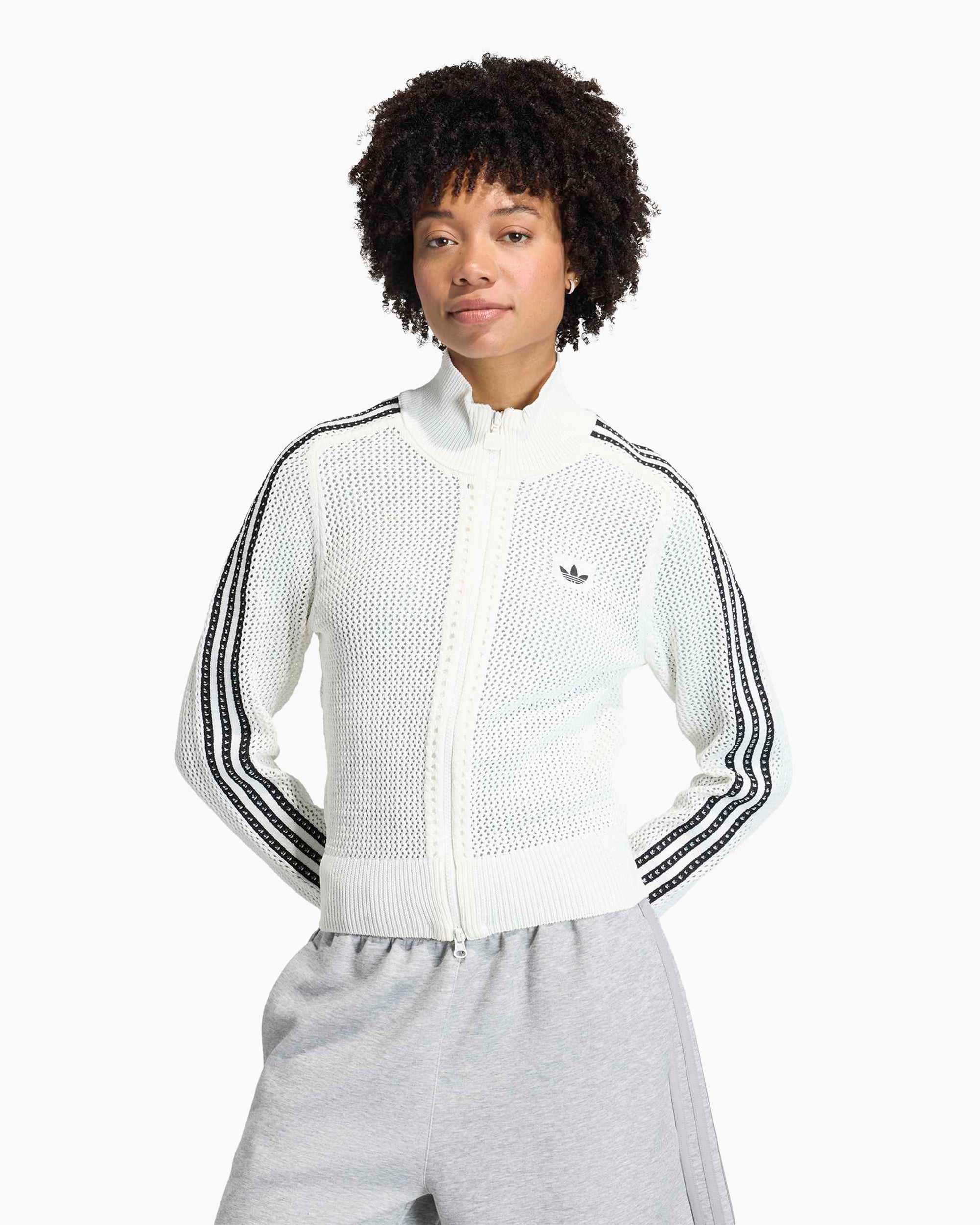 Track Jacket Slim adidas Originals Firebird Crochet para mulher