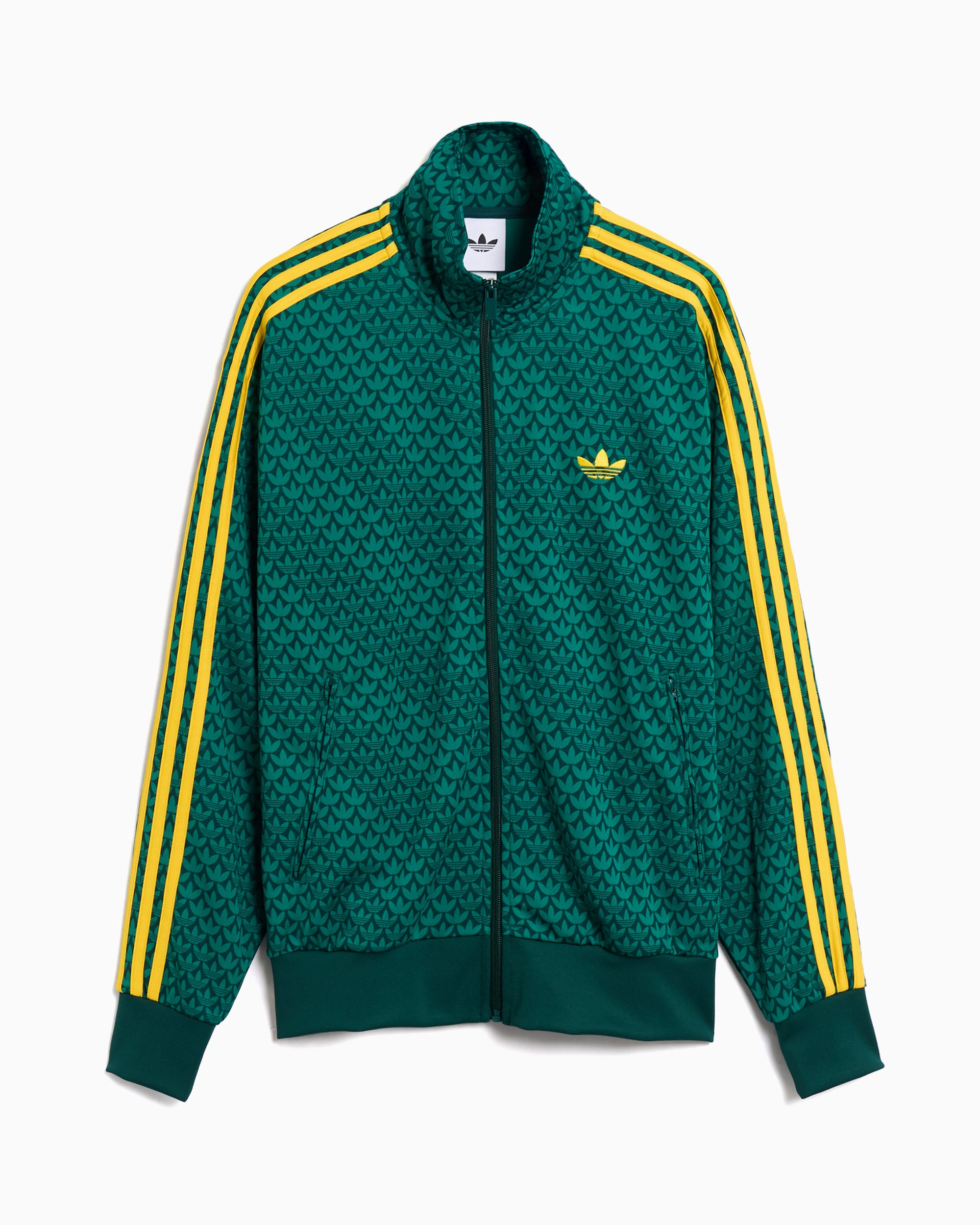 Jackets Coats adidas Originals Firebird Monogram Logo Relaxed Men's Track Jacket - KD0382