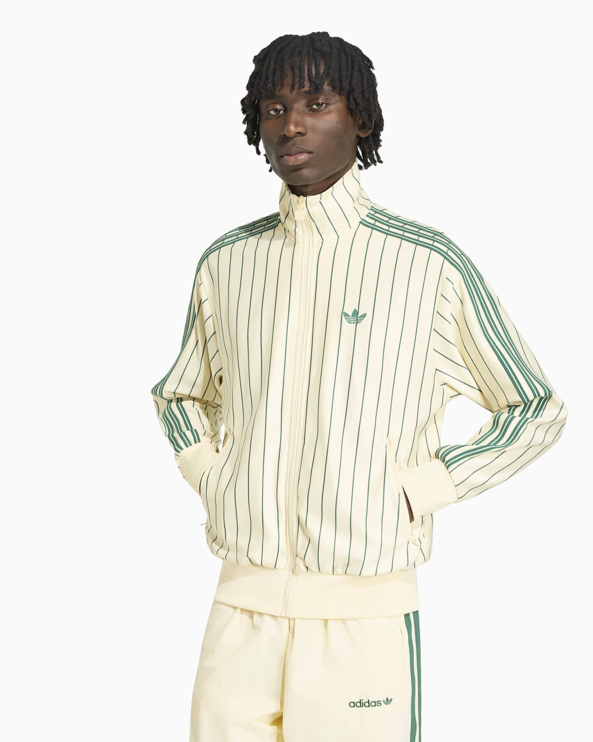 Track Jacket às riscas Relaxed adidas Originals Firebird Pinstripes pa