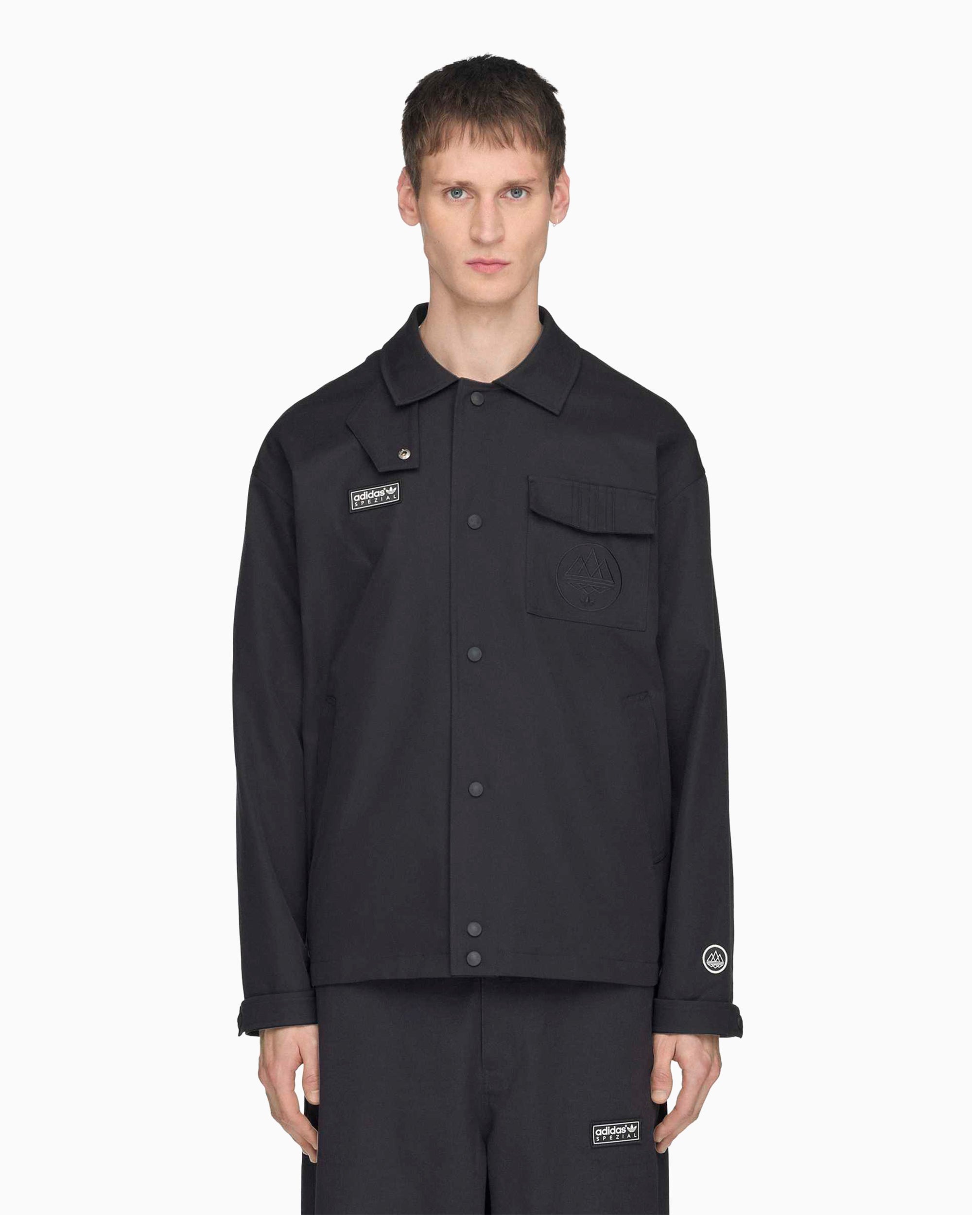 Jackets Coats adidas Originals SPZL Wingrove II Logo Men's Windbreaker - KF6806