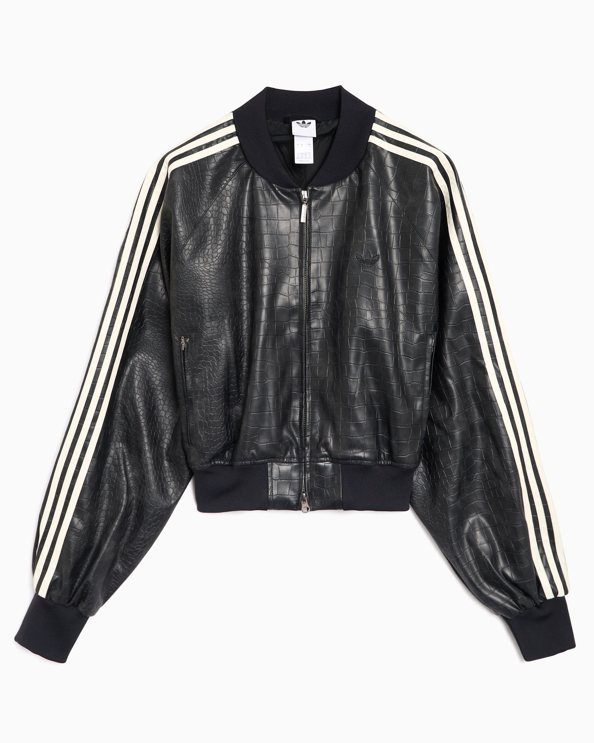 Track Jacket Crop adidas Originals SST Pleather 