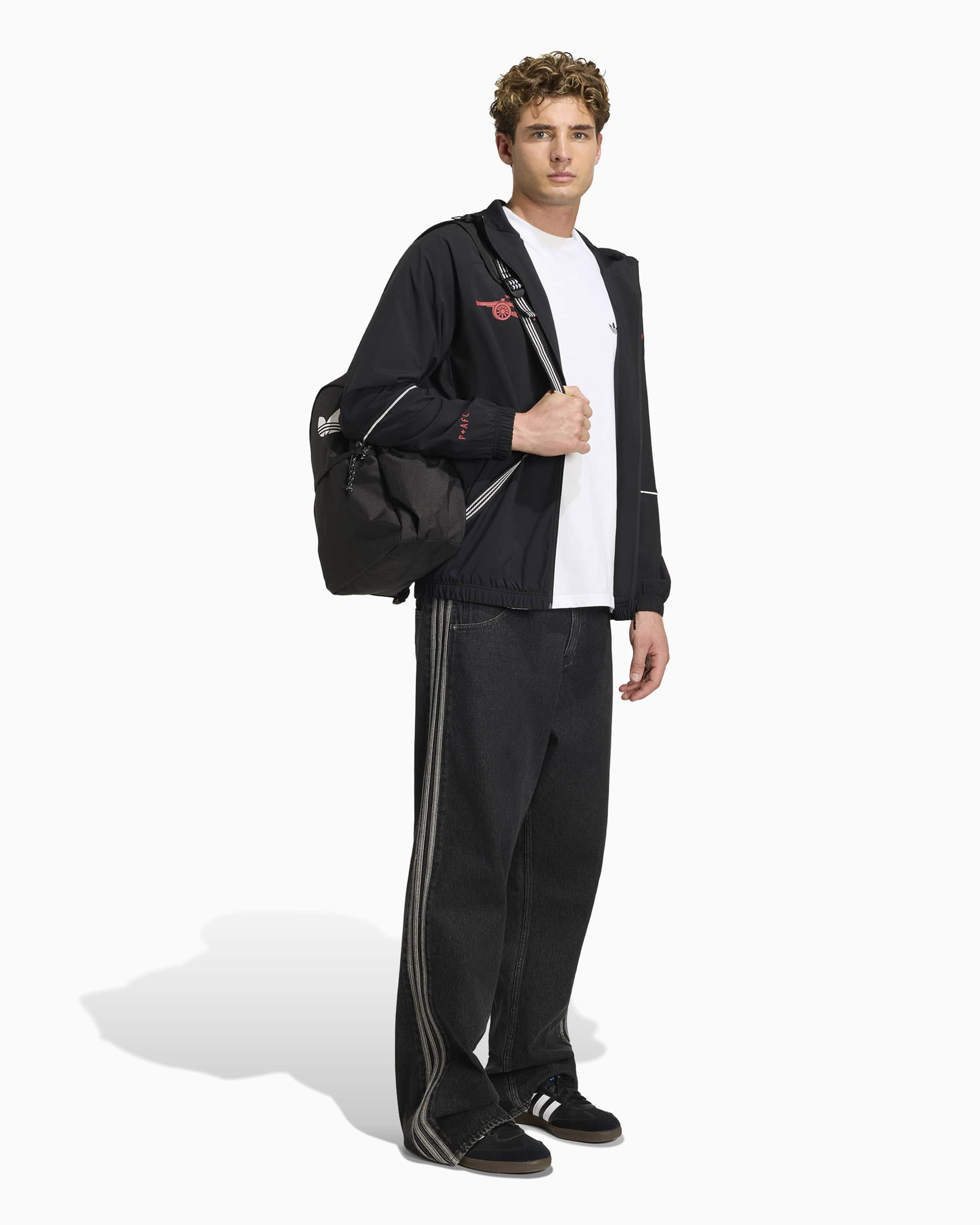 Jackets Coats adidas Originals x Arsenal FC x Places+Faces 25/26 Graphic Men's Light Jacket - KC1235