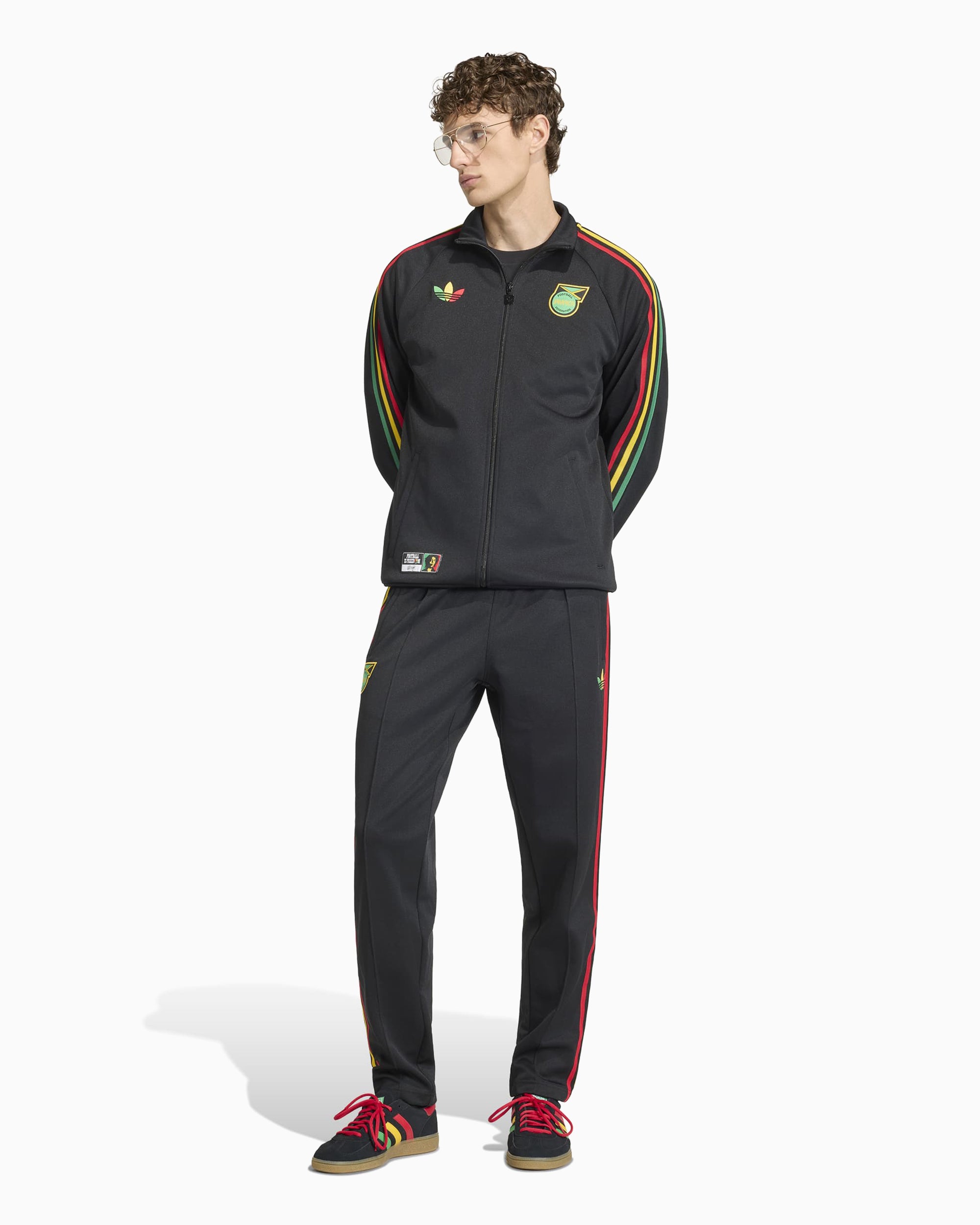 Jackets Coats adidas Originals x Bob Marley Jamaica Men's Track Jacket - JY5225