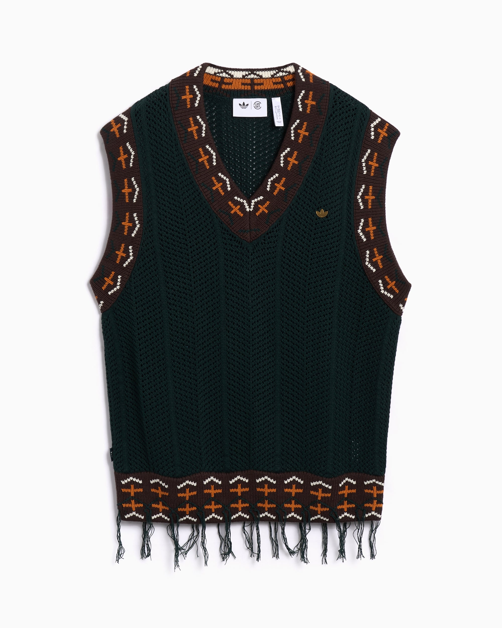 Jackets Coats adidas Originals x CLOT Crochet Unisex Vest - JP1606