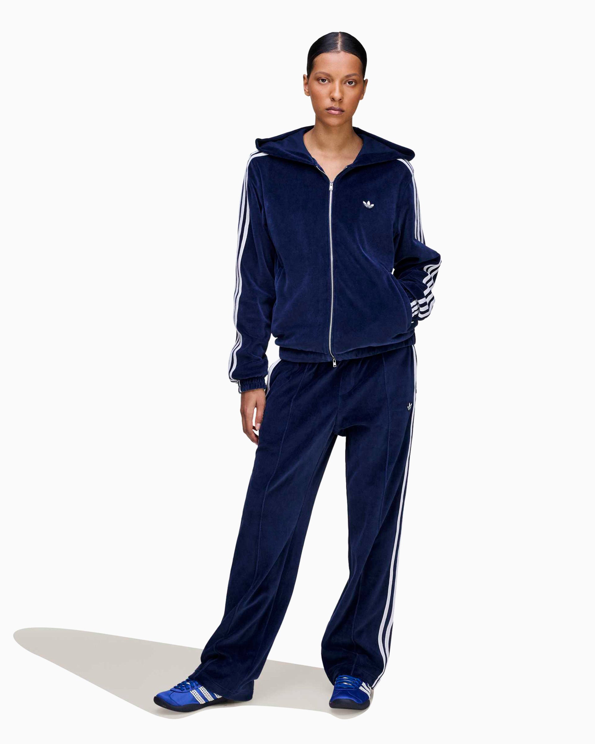 Jackets Coats adidas Originals x Wales Bonner Velour Men's Track Jacket - KG3624