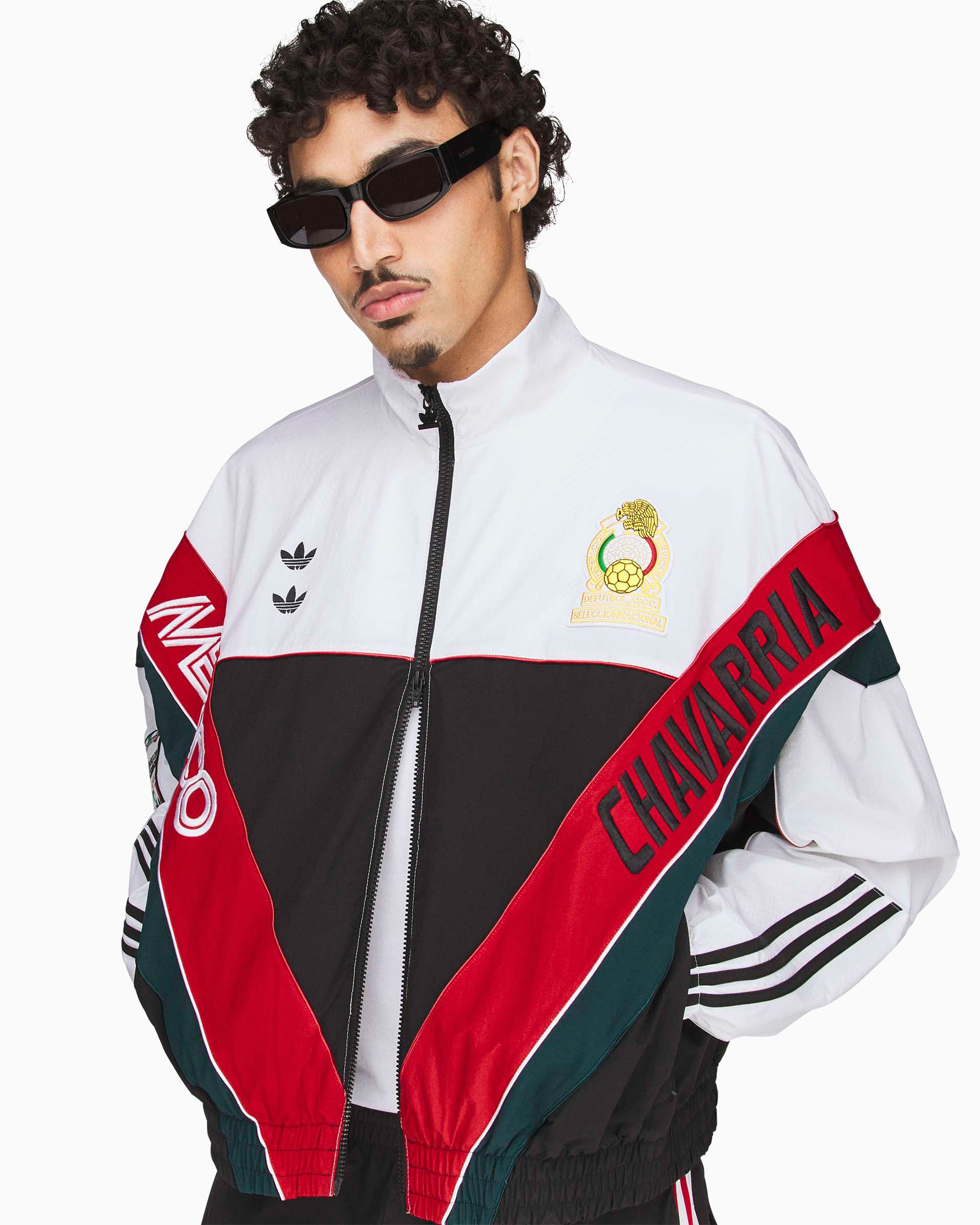 Jackets Coats adidas Originals x Willy Chavarria CDM Logo Relaxed Men's Track Jacket - KU7797