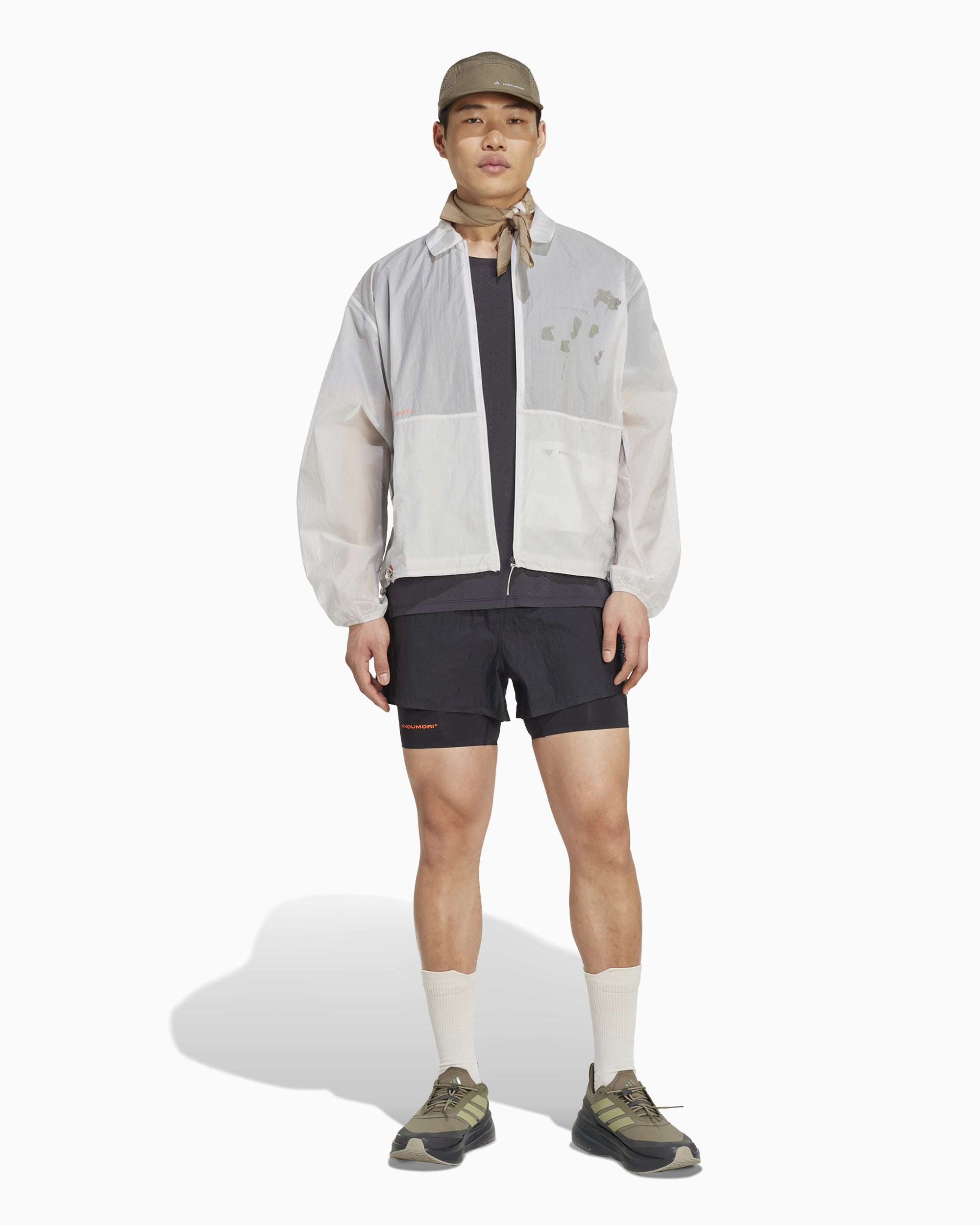 Jackets Coats adidas Performance x H.Koumori Running Men's Windbreaker - JM1206