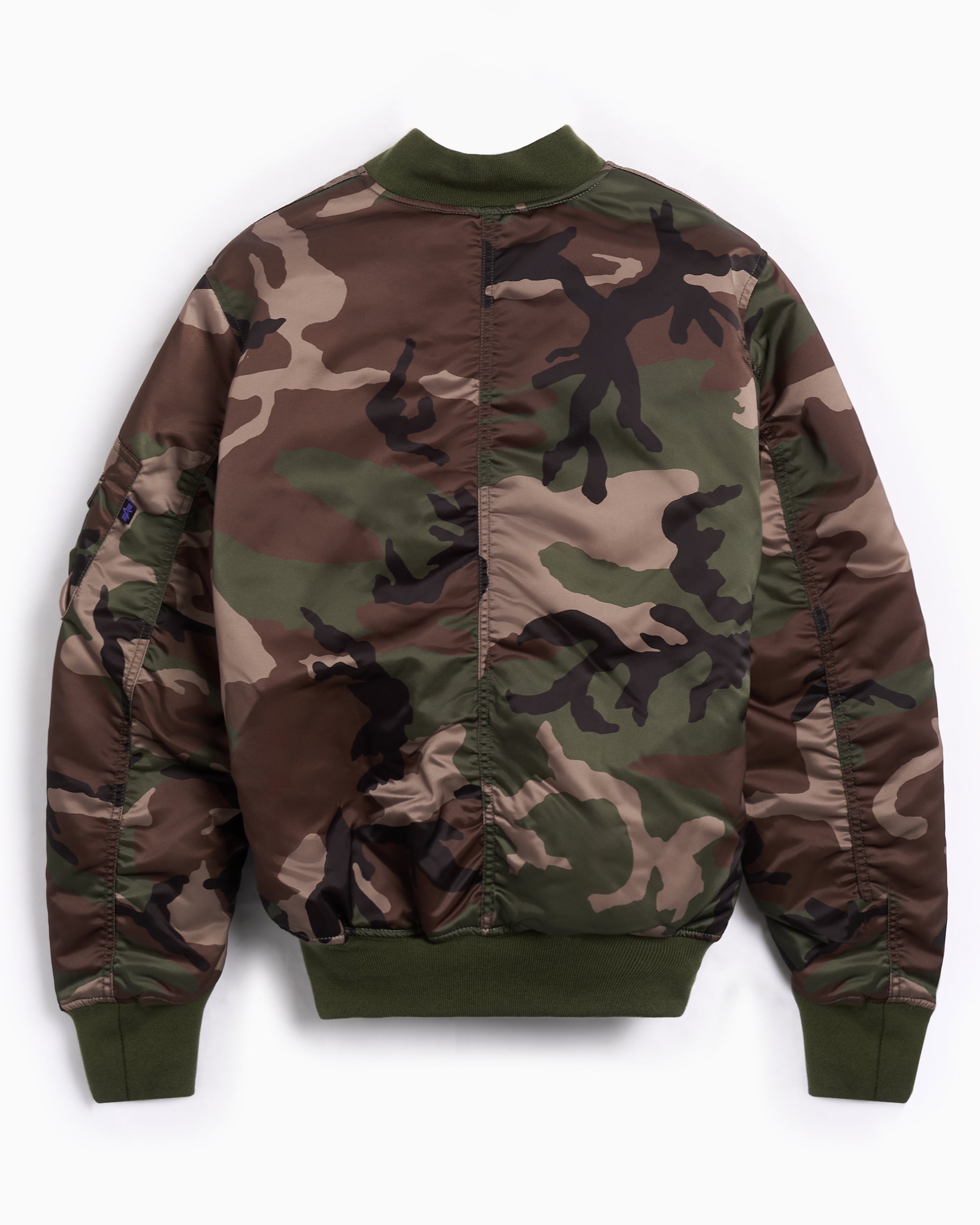Jackets Coats Alpha Industries MA-1 Base Flight Camo Men's Bomber - 756111C-408