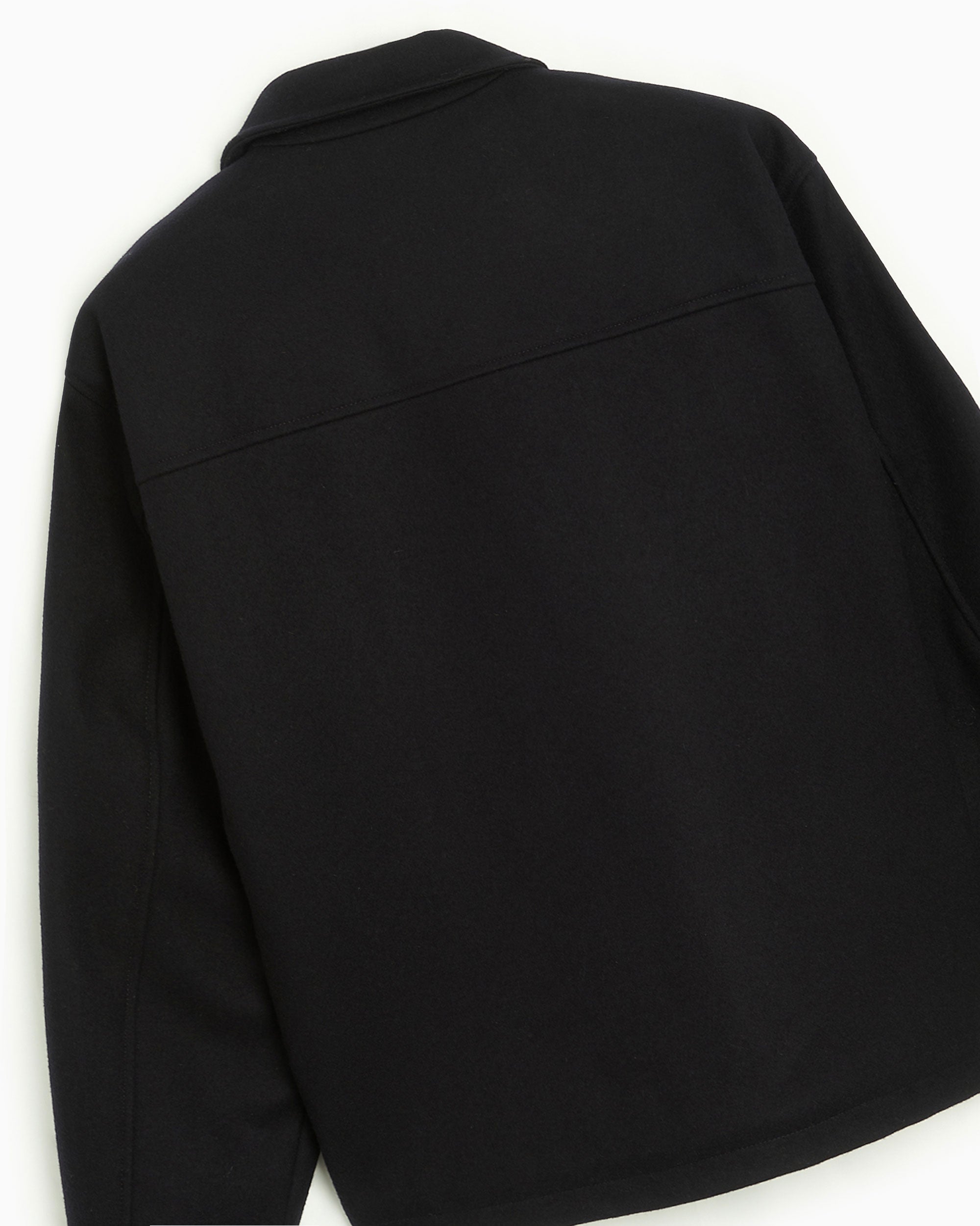 Jackets Coats Aries Unisex Wool Varsity Jacket Unisex Jacket - FUAR70201-BLK