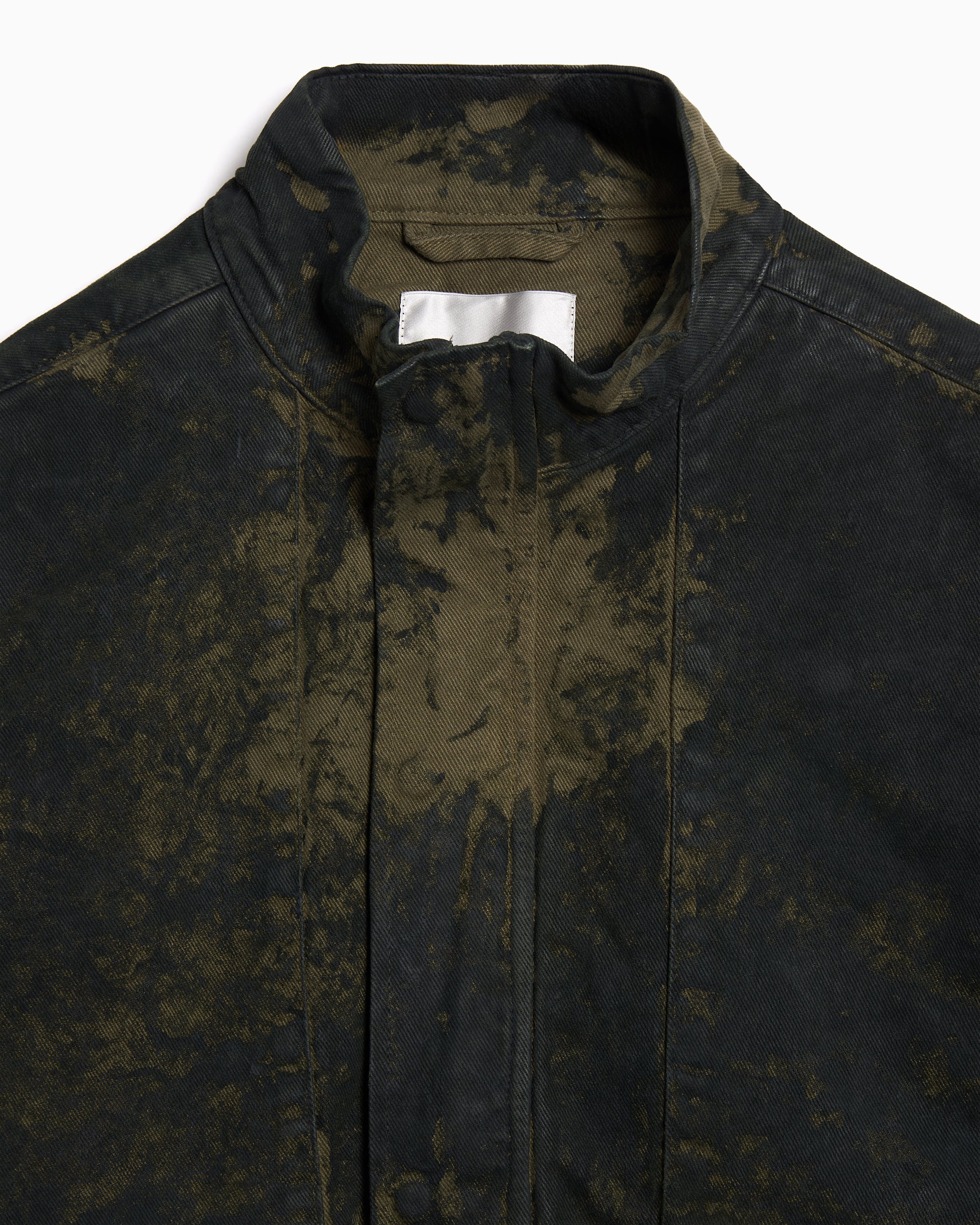Jackets Coats Arte Antwerp Allover Paint Relaxed Men's Light Jacket - AW25-142J-Green