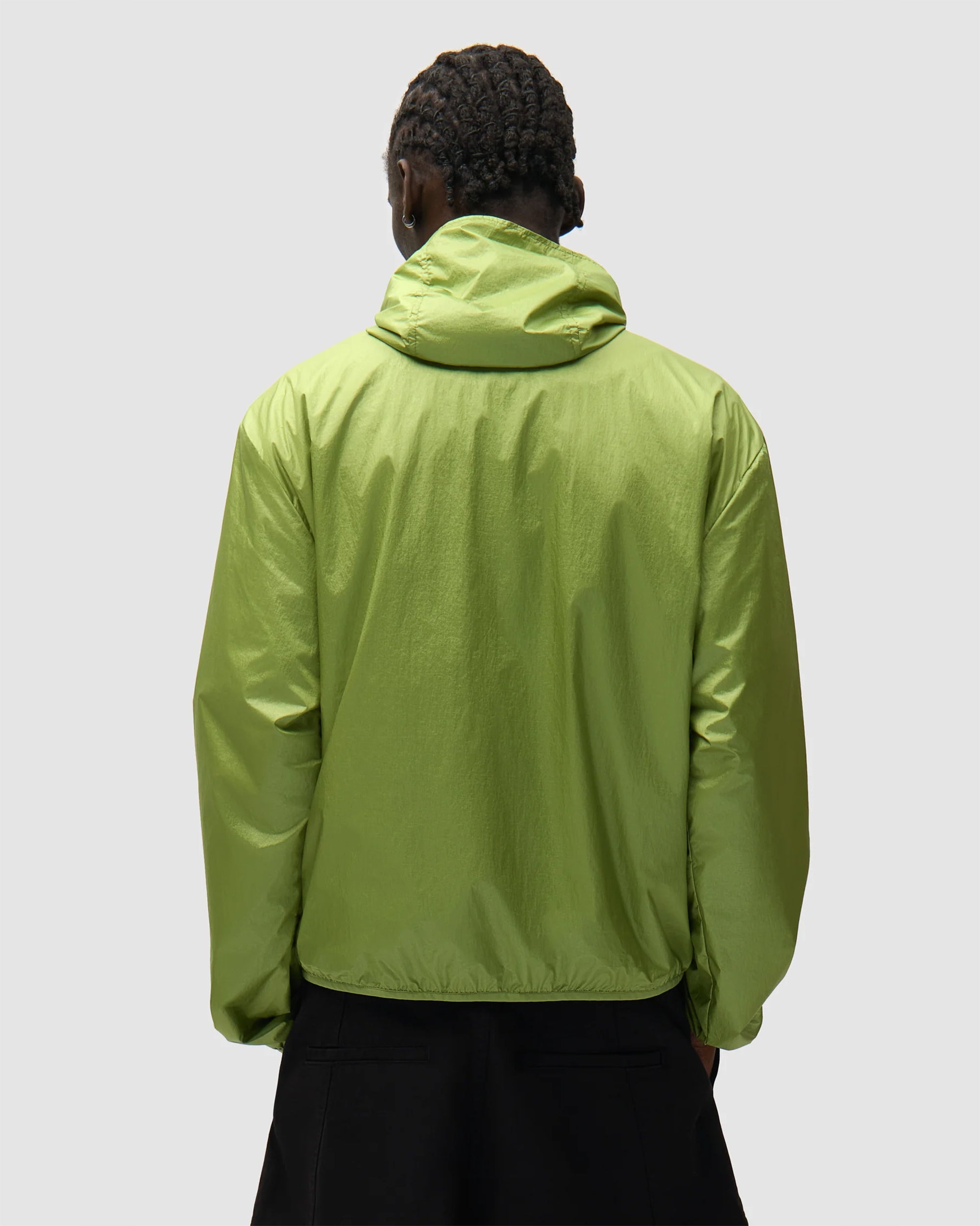Jackets Coats Arte Antwerp Shiny Logo Men's Windbreaker - SS26-231J-Green
