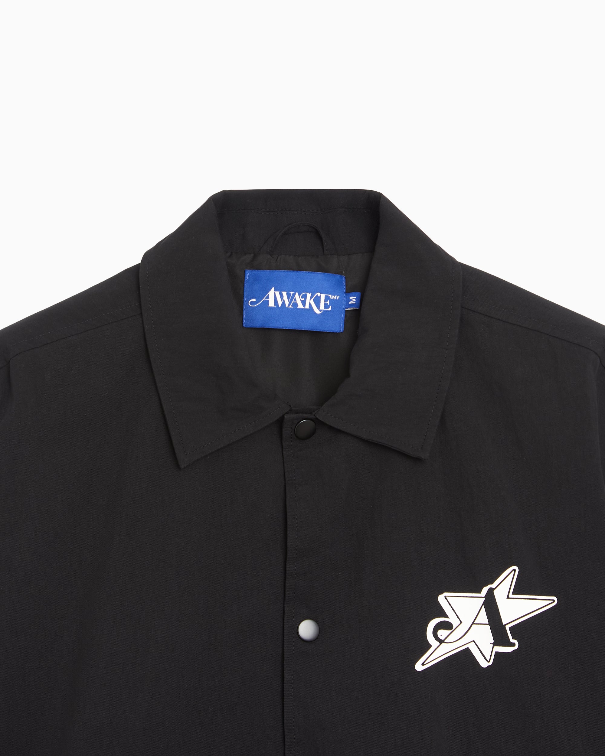 Jackets Coats Awake NY LES Community Graphic Men's Light Jacket - AWK-SP26-OT003-BLK