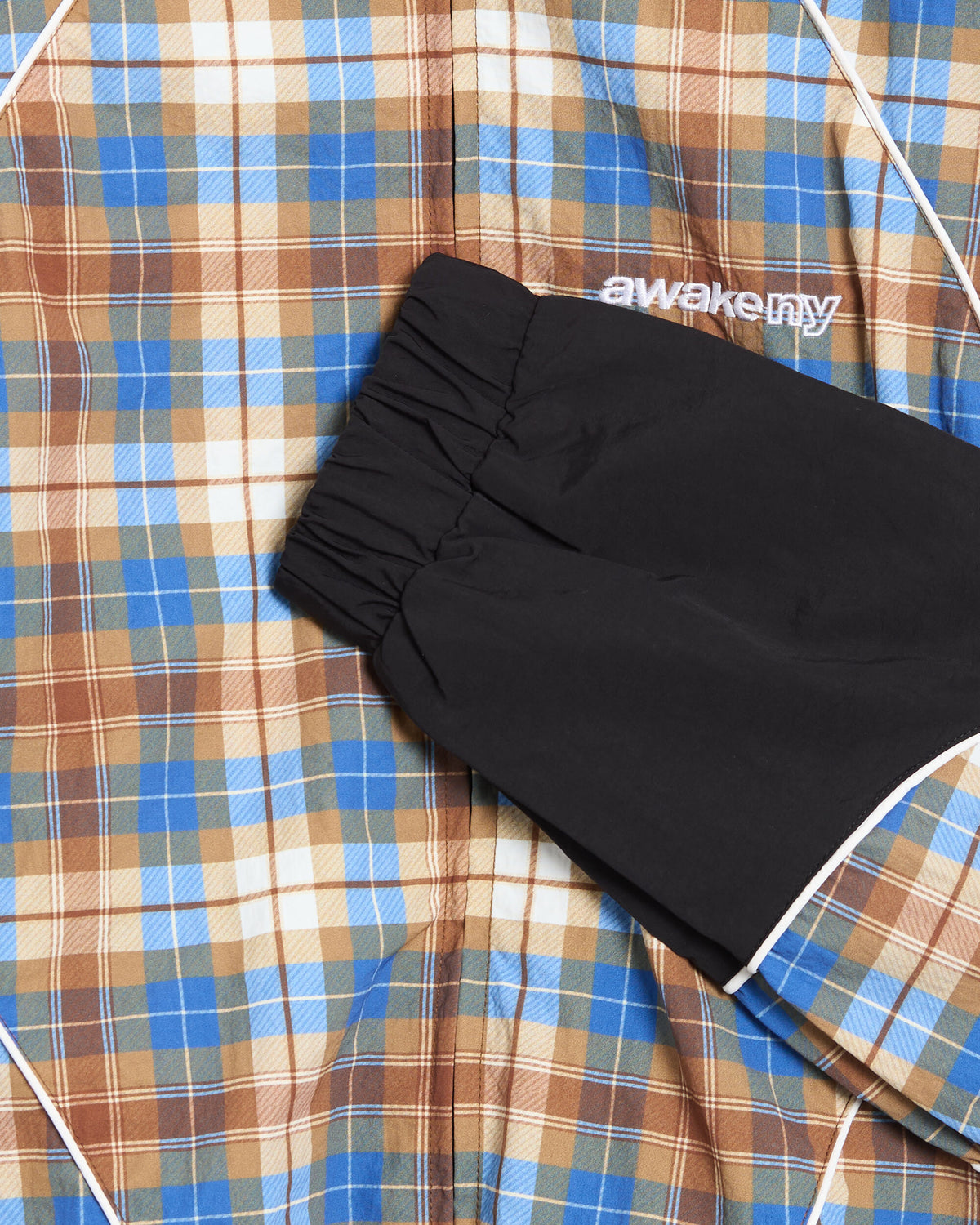 Jackets Coats Awake NY Les Performance Plaid Men's Track Jacket - AWK-FW26-OT007-PLAID