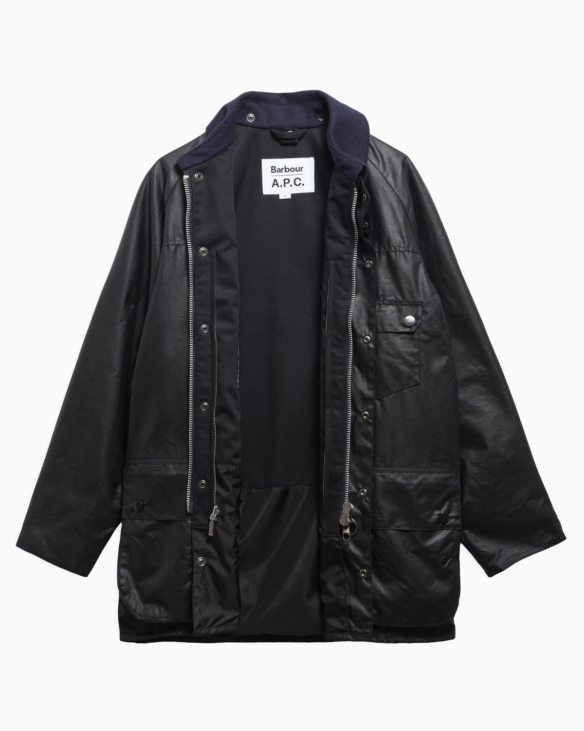 Jackets Coats Barbour x A.P.C Beaufort Relaxed Men's Rain Jacket - MWX2618NY91