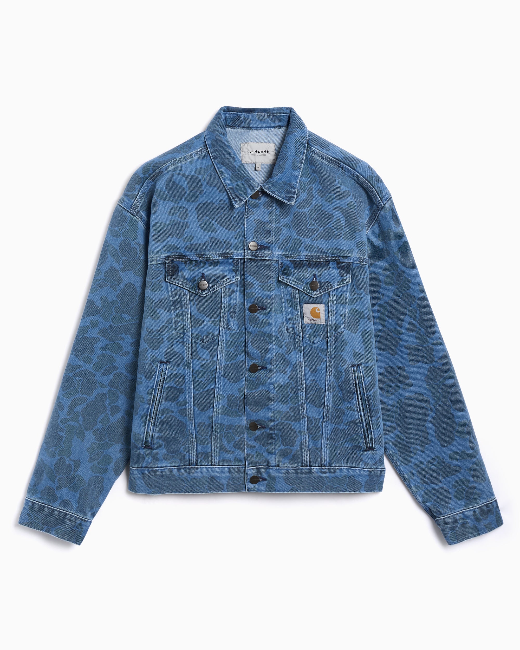 Jackets Coats Carhartt WIP Duck Helston Unisex Denim Jacket - I033766-2I235