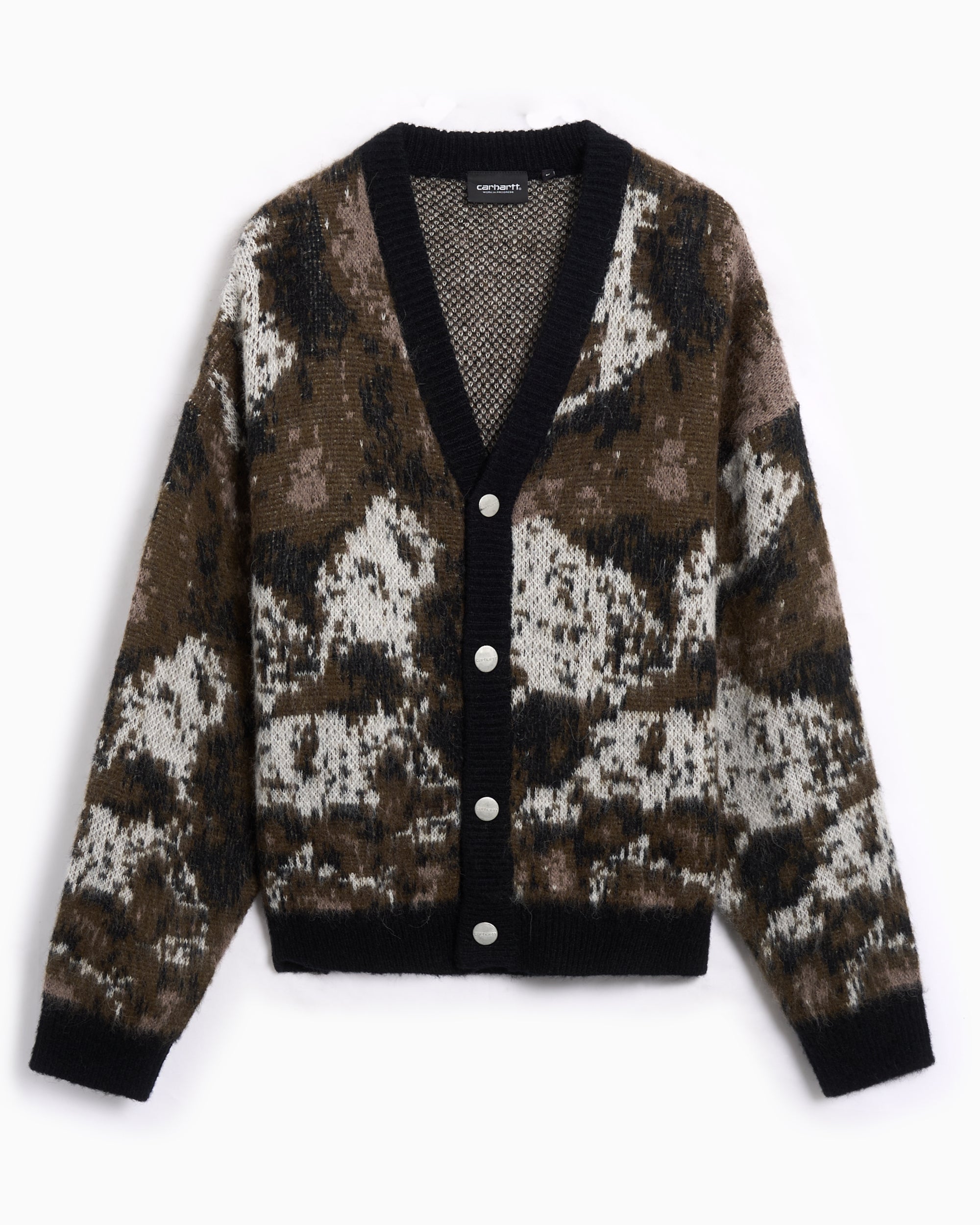 Jackets Coats Carhartt WIP Merlin Wild Dog Jacquard Women's Cardigan - I035417-38XXX