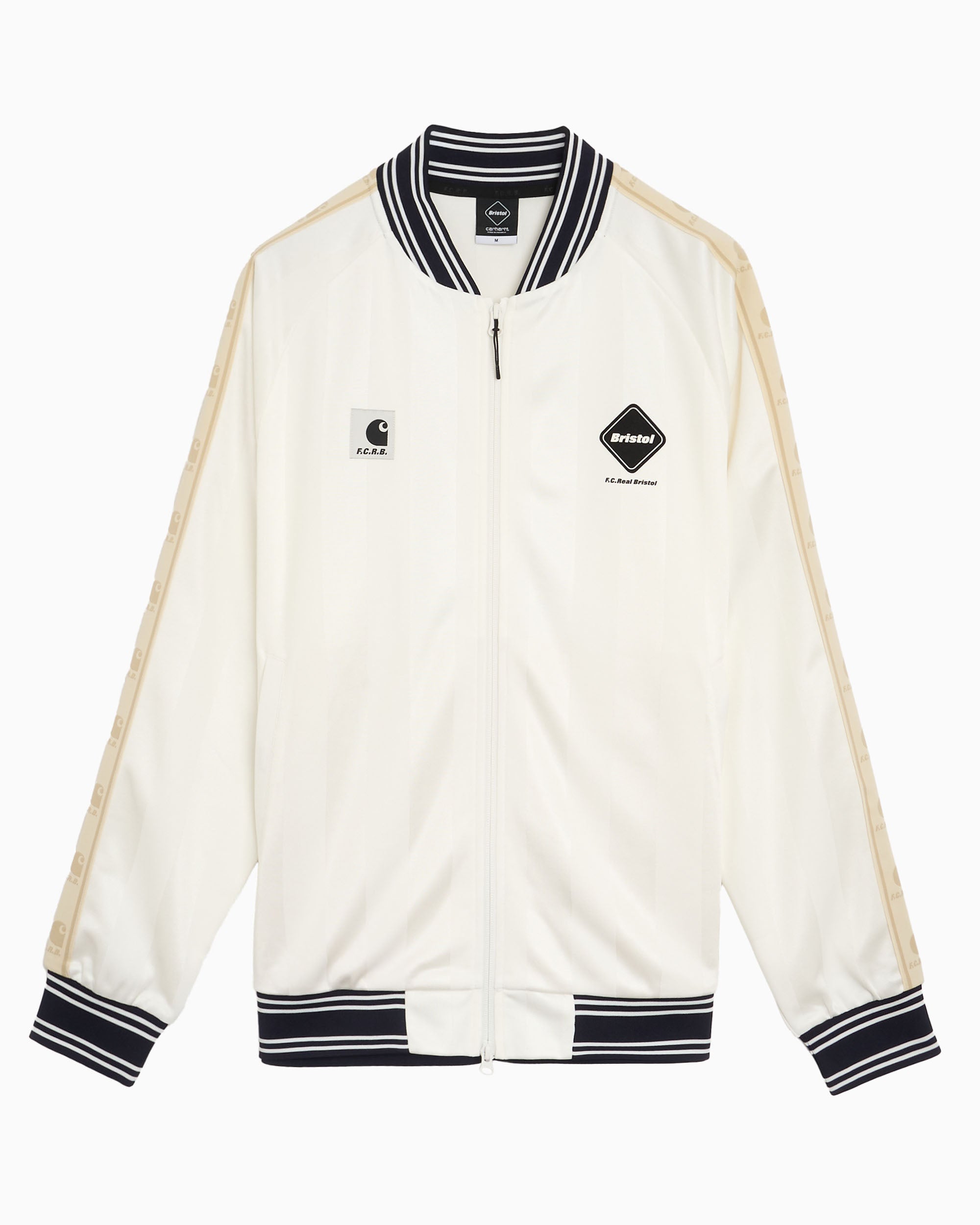 FCReal Bristol Carhartt WIP トラックジャケット Track Jacket às riscas Carhartt WIP x F.C. Real Bristol Unisexo