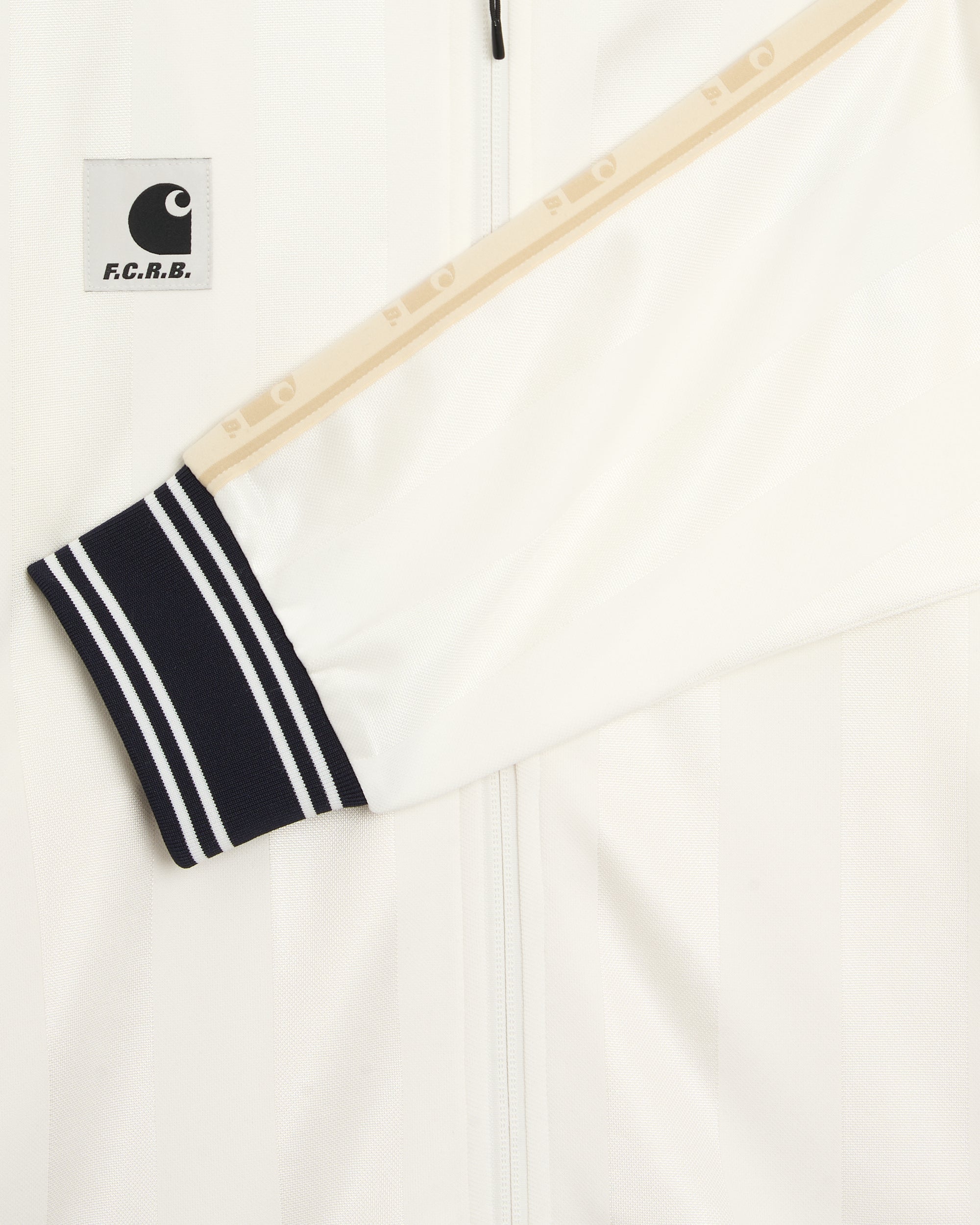 Jackets Coats Carhartt WIP x F.C. Real Bristol Striped Unisex Track Jacket - A261044-02XX