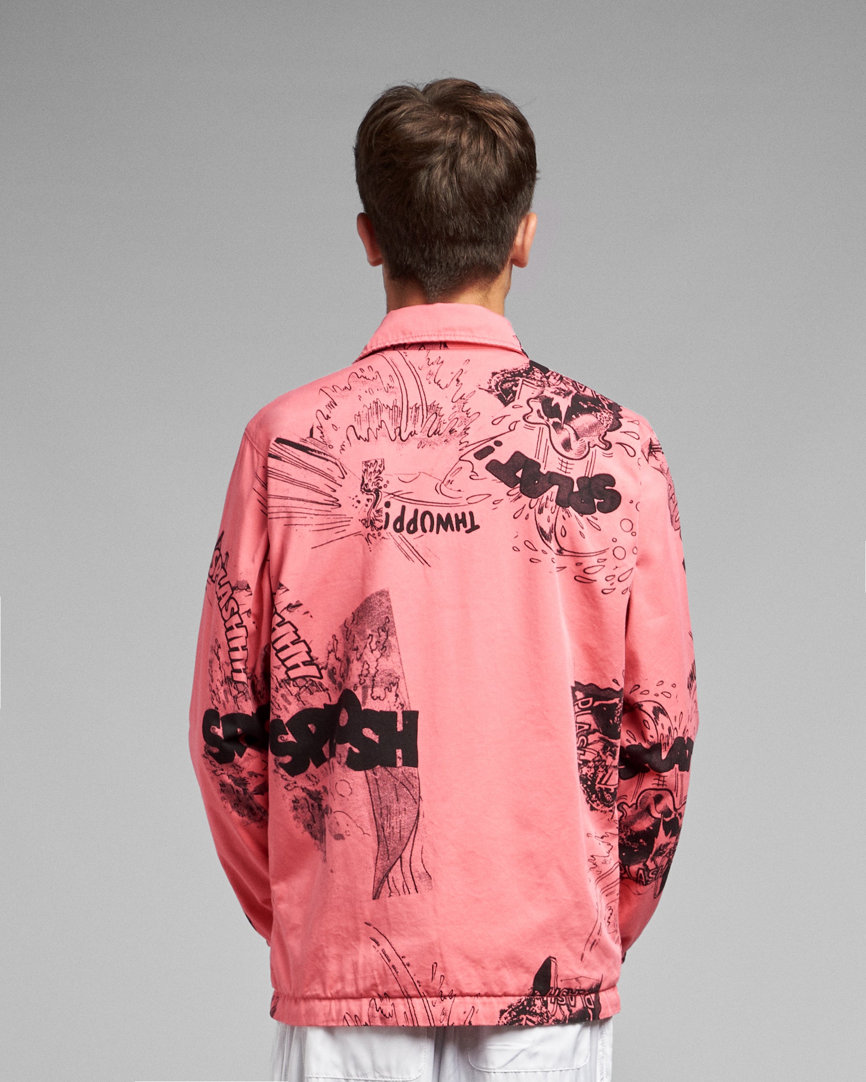 Jackets Coats Comme Des Garçons Shirt Men's Woven Jacket Men's Overshirt - FI-J008-S22-1