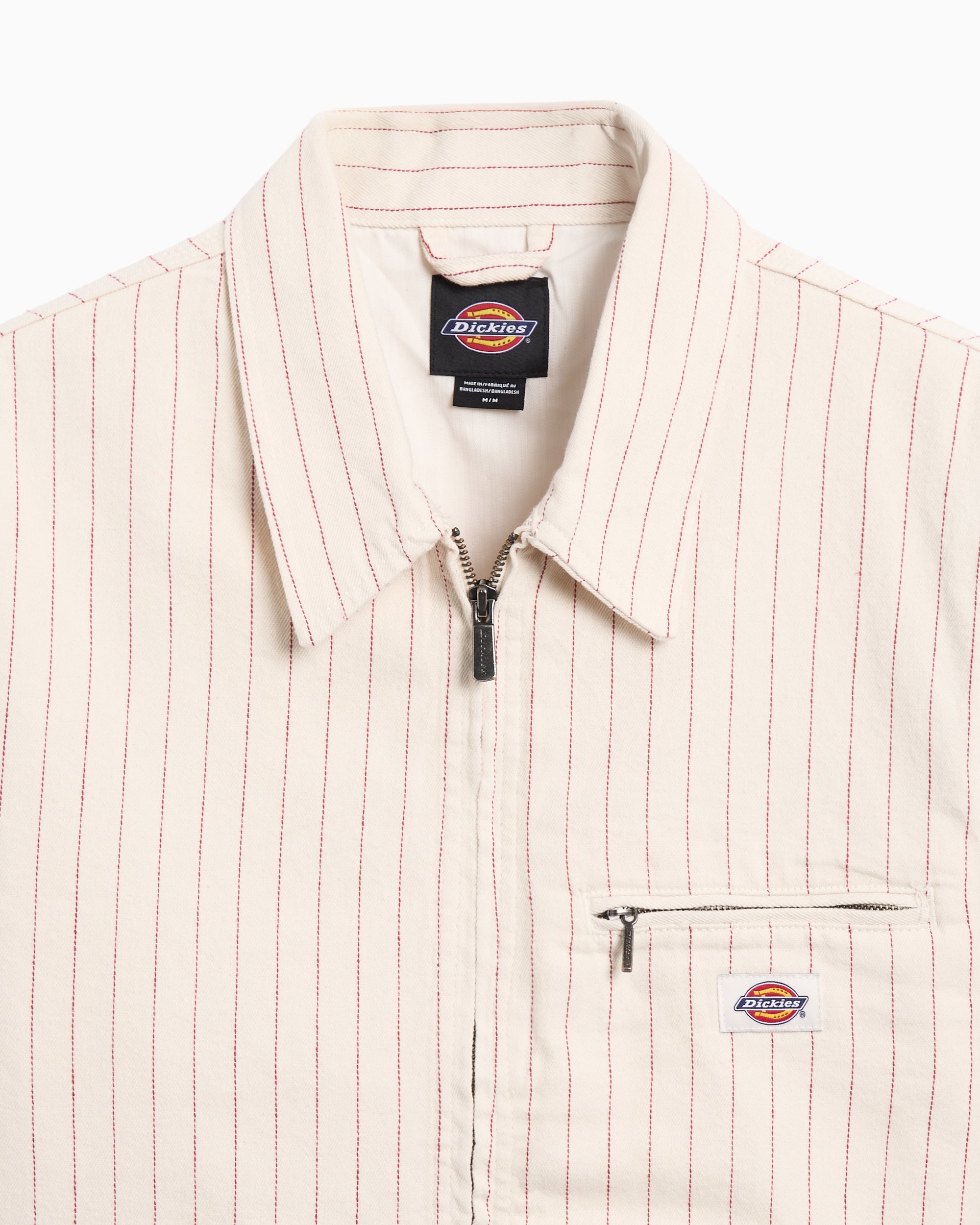 Jackets Coats Dickies Service Painter Striped Men's Denim Jacket - DK0A4Z74C481