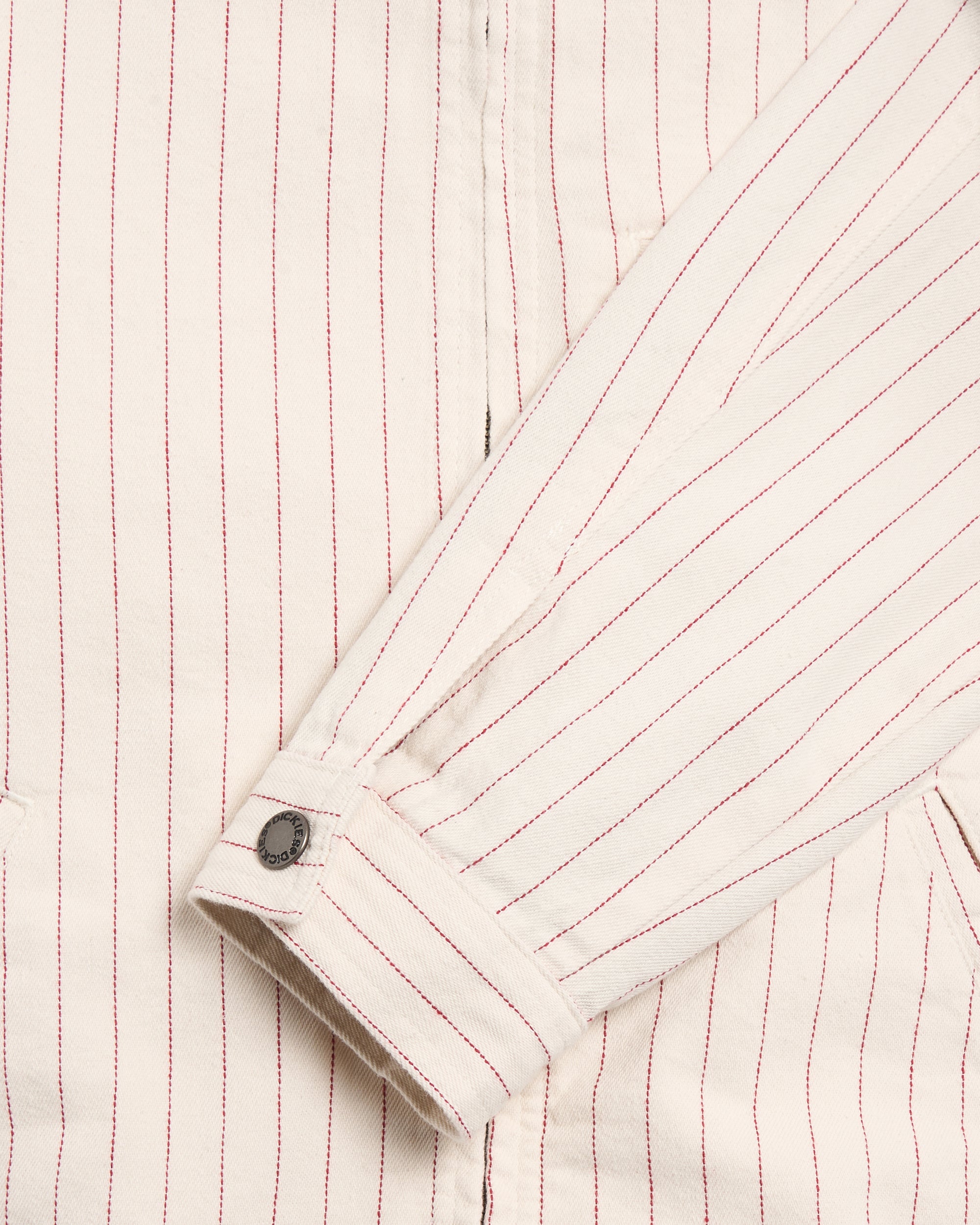 Jackets Coats Dickies Service Painter Striped Men's Denim Jacket - DK0A4Z74C481