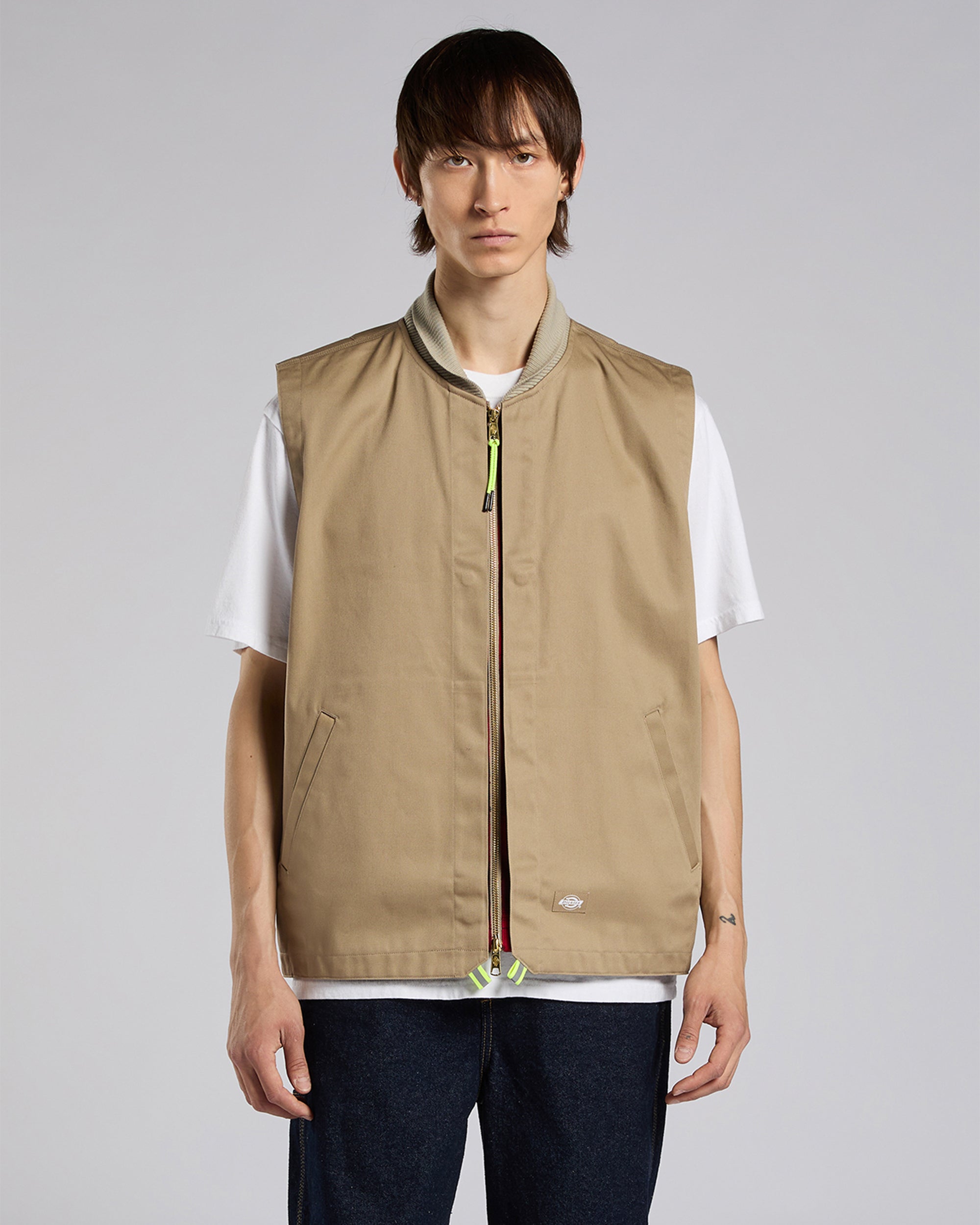 Jackets Coats Dickies x Tokyo Design Collective Men's Multi Function Eisenhower Vest Men's Vest - DK0A866Q0DS1
