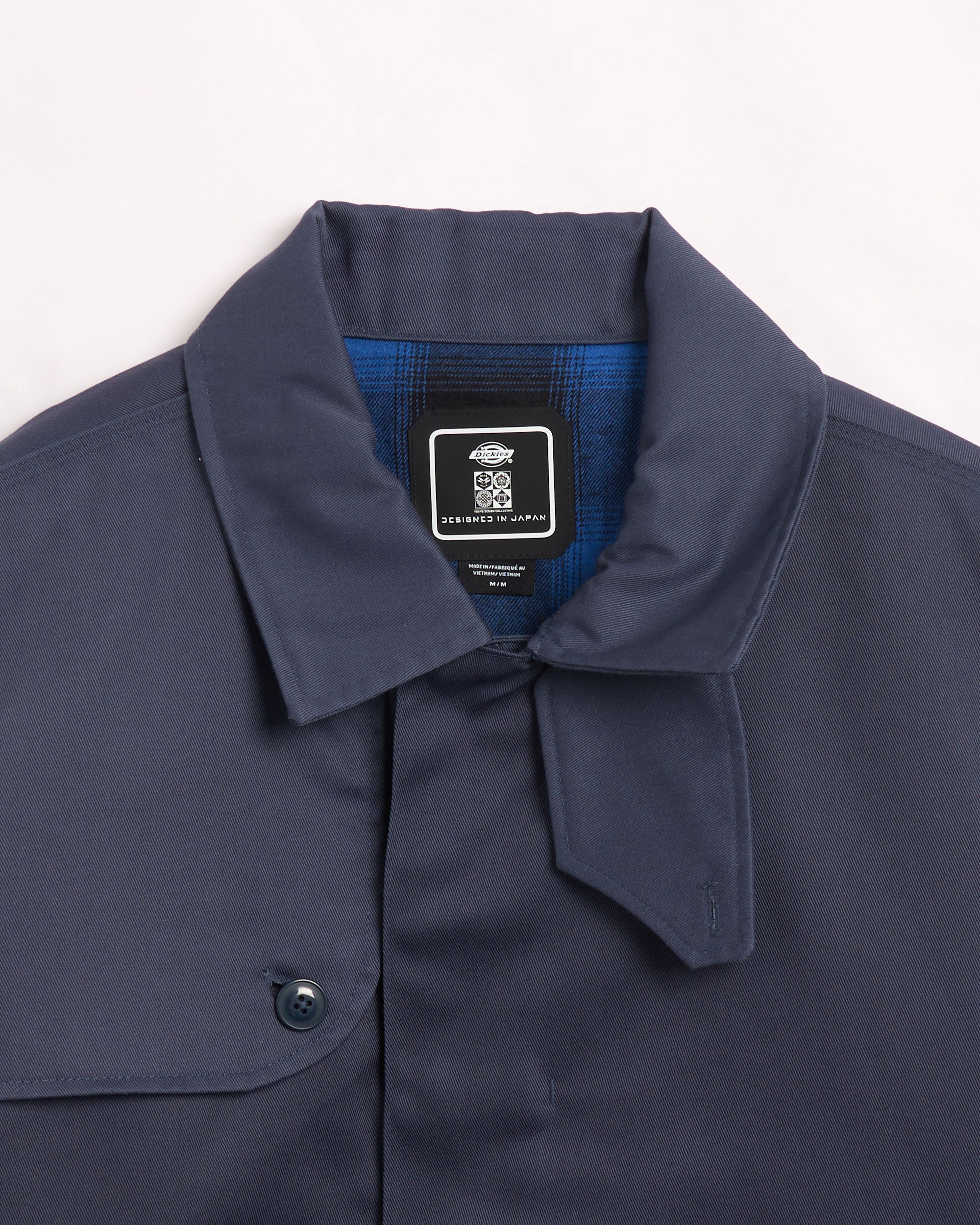 Jackets Coats Dickies x Tokyo Design Collective Men's Oversized Fit Lined Eisenhower Jacket Oversize Men's Overshirt - DK0A866R0DN1