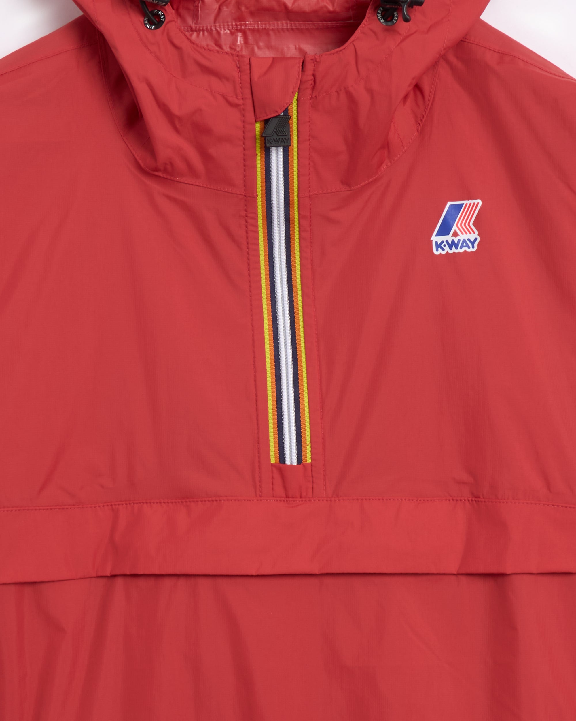 Jackets Coats K-Way Le Vrai 4.0 Leon Unisex Waterproof Half Zip Jacket Relaxed Unisex Rain Jacket - K2132QW-703