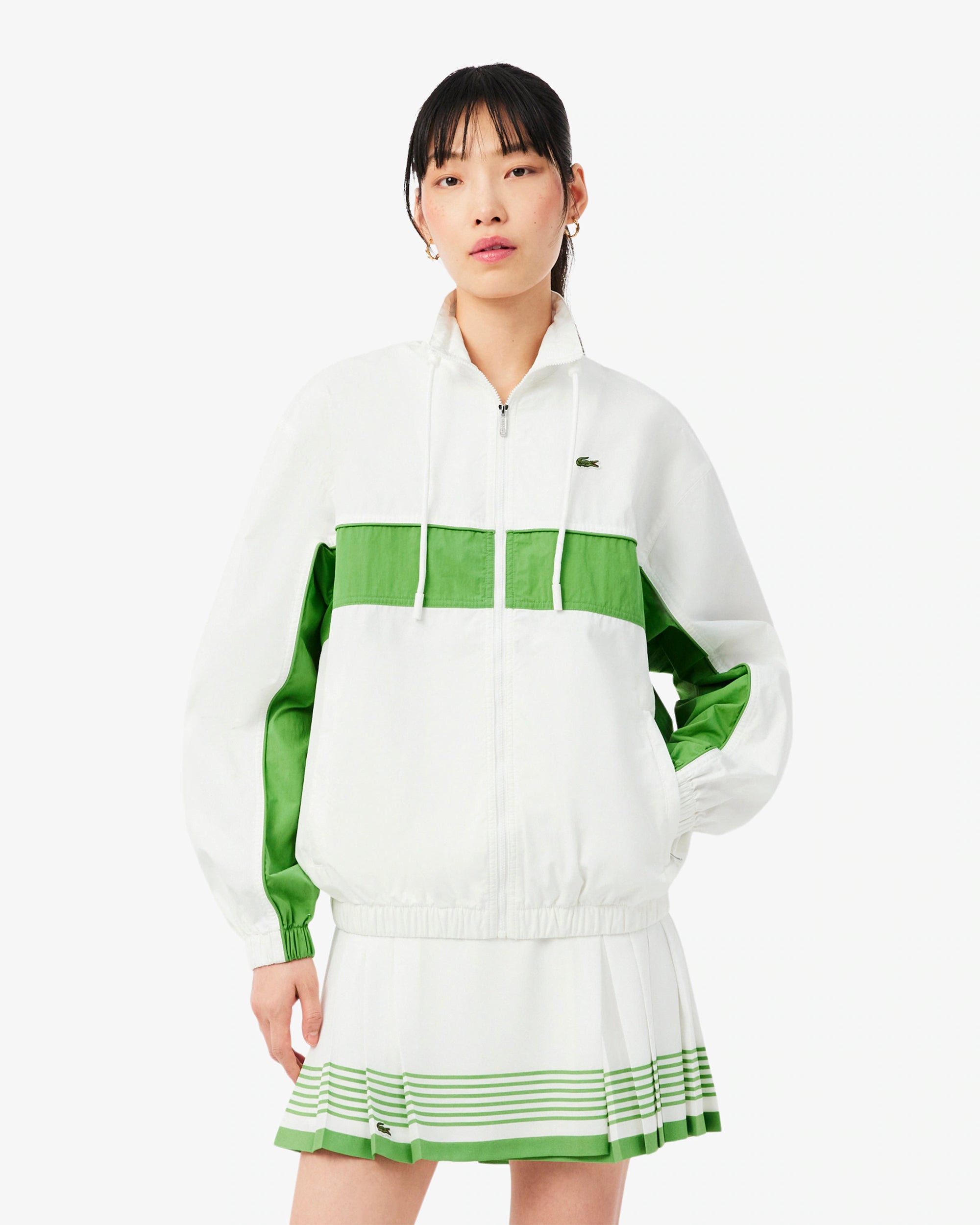 Jackets Coats Lacoste Re-edition Logo Relaxed Women's Light Jacket - BF1850-00-4QI