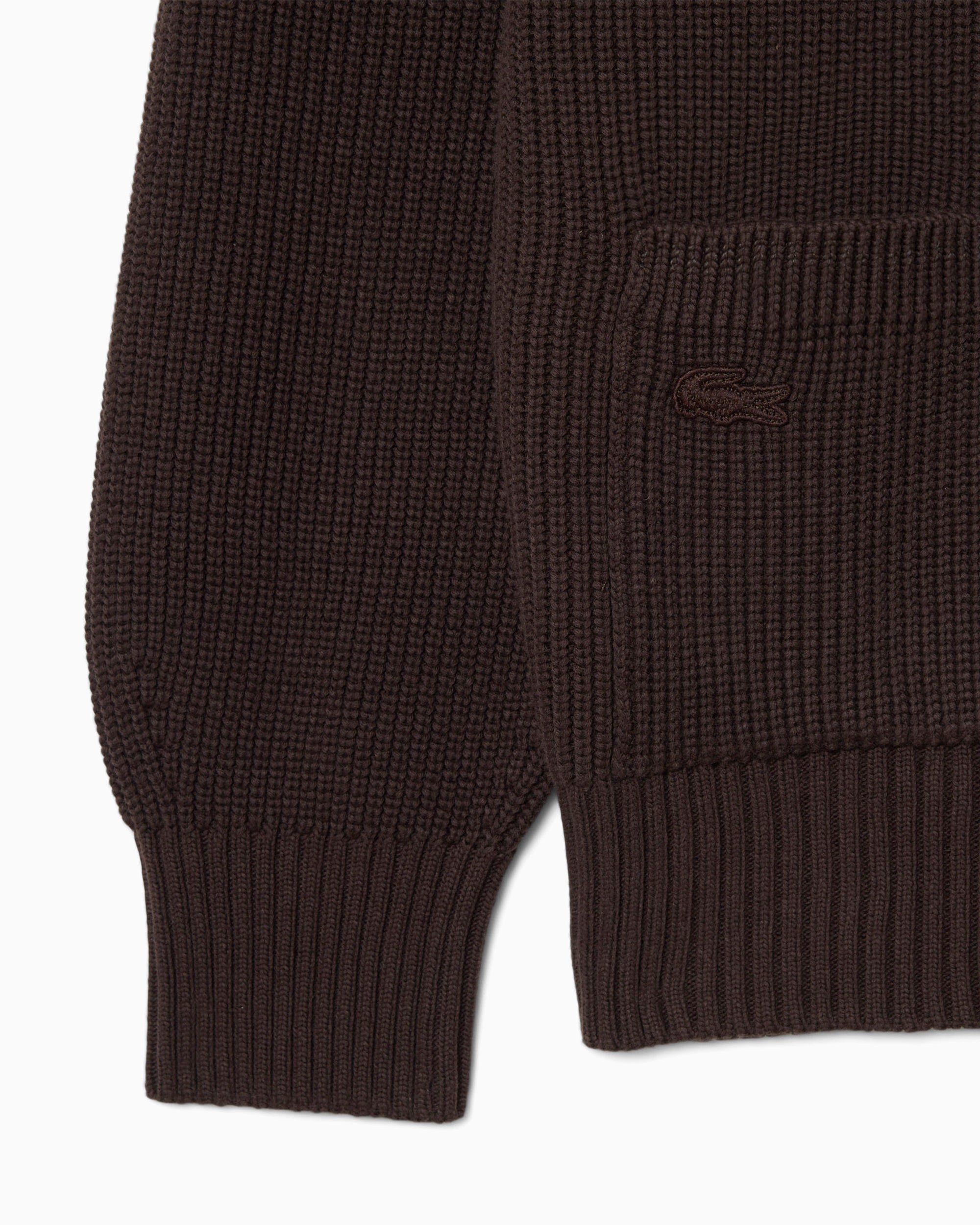 Jackets Coats Lacoste Retro Logo Relaxed Men's Cardigan - AH0611-00-3LA