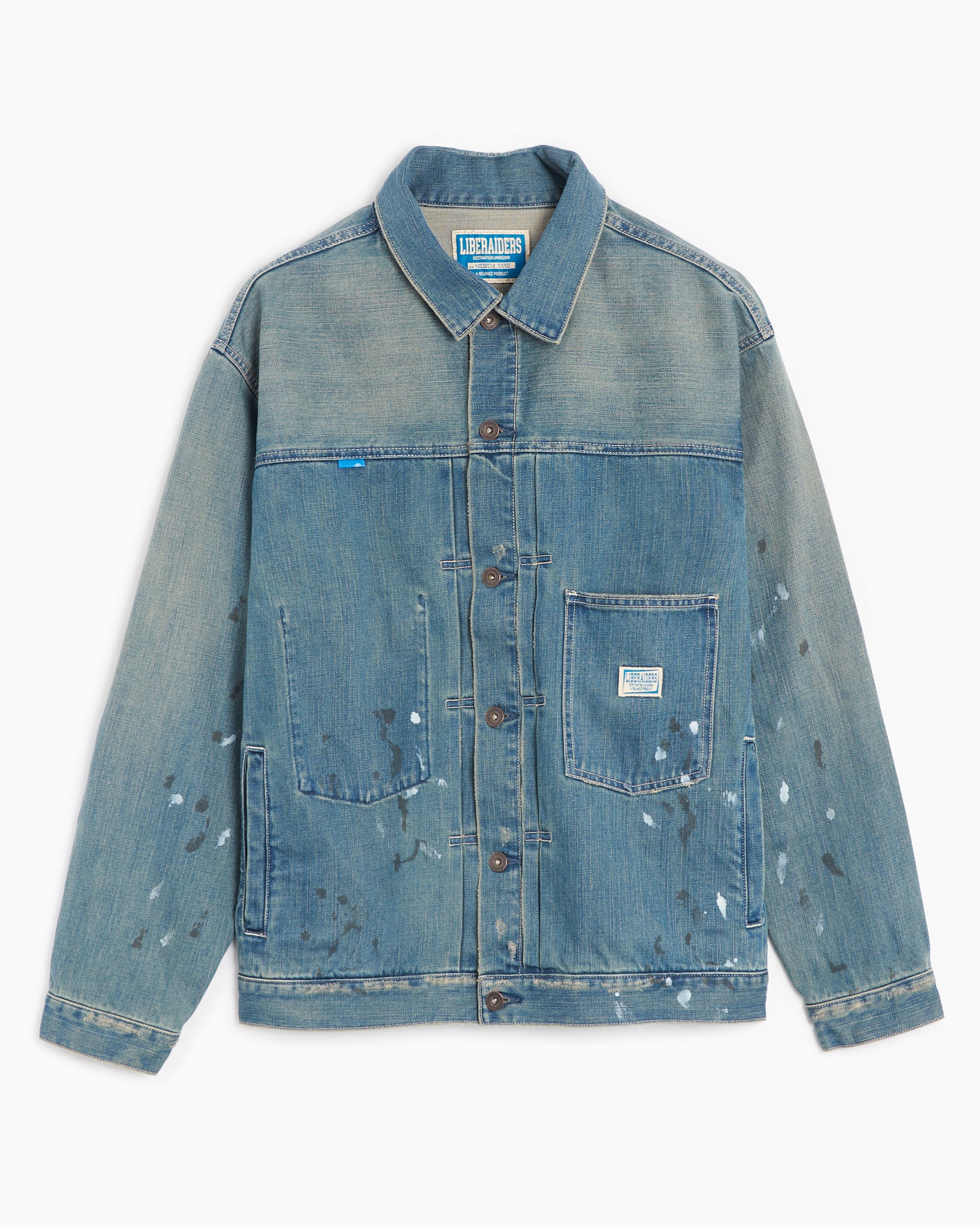 Denim Jacket Liberaiders® Liberaiders® Bleached Men's Denim Jacket par
