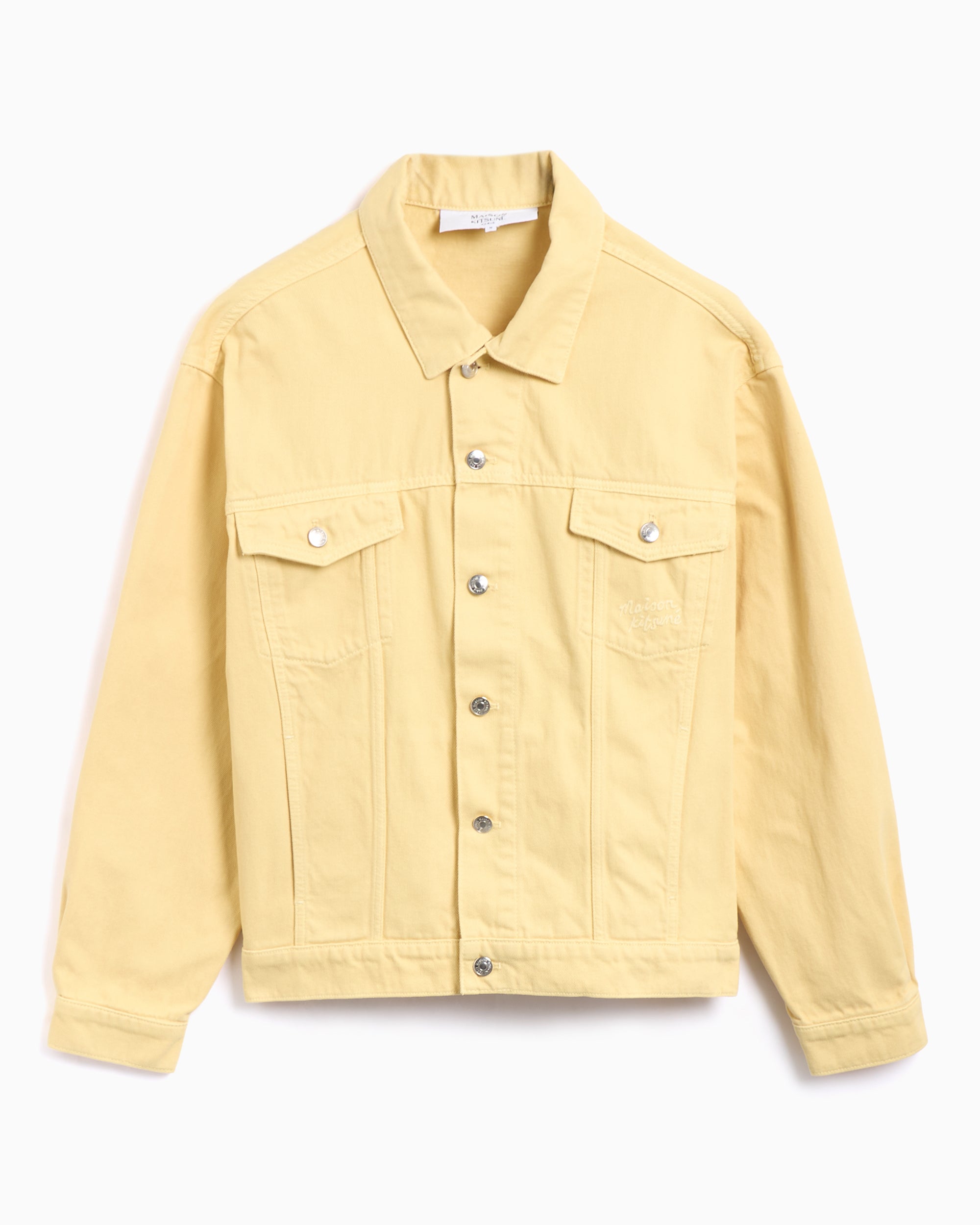 Jackets Coats Maison Kitsuné Maison Kitsuné Trucker Men's Jacket Men's Work Jacket - OM02103WD4012-0084