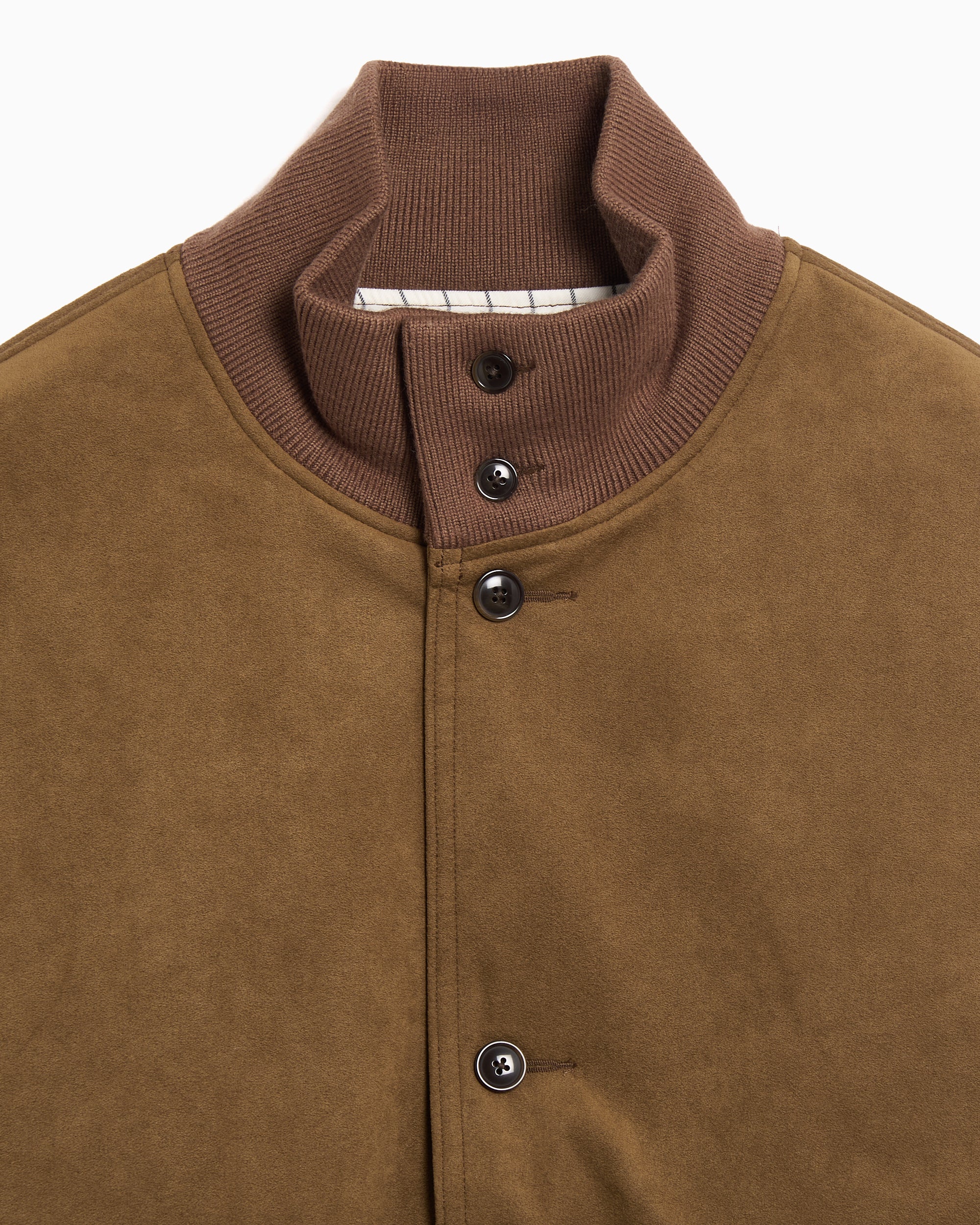 Jackets Coats nanamica Insulation Crew Relaxed Men's Leather Jacket - S25FA052E-BE