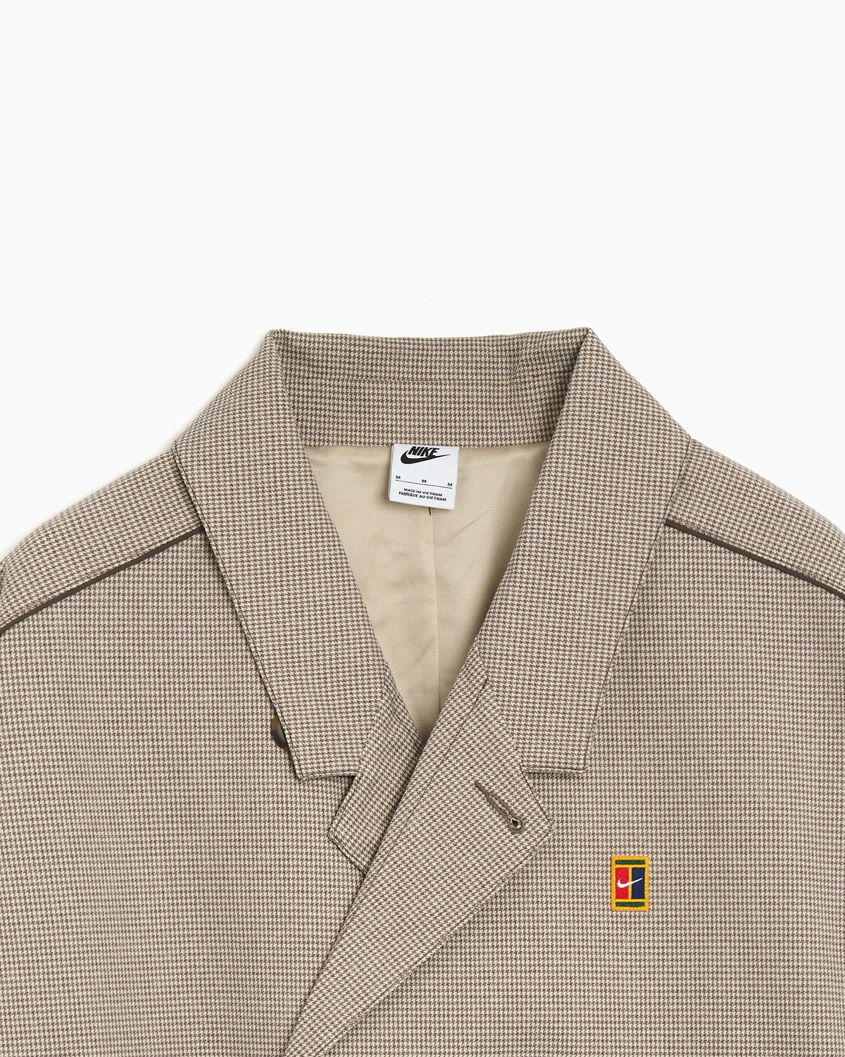 Jackets Coats Nike Club Rules Plaid Oversize Men's Trench Coat - IQ8432-235