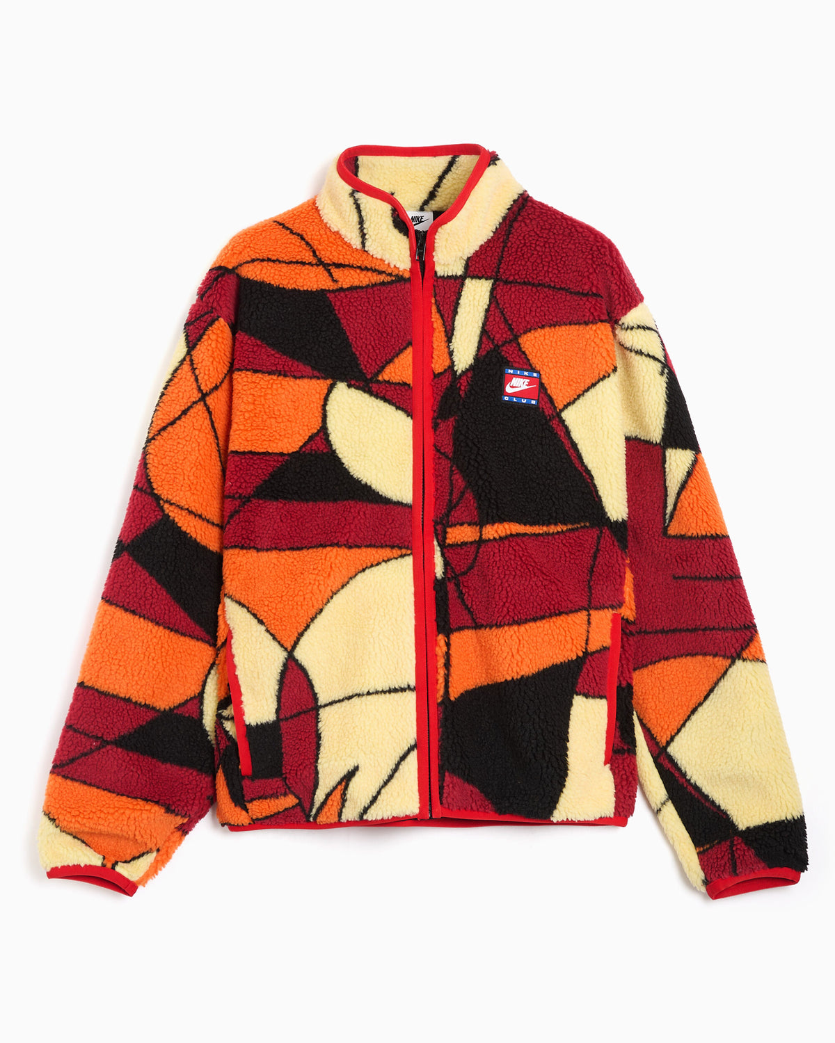 Jackets Coats Nike Club Winter Graphic Relaxed Men's Fleece Jacket - IM5857-657