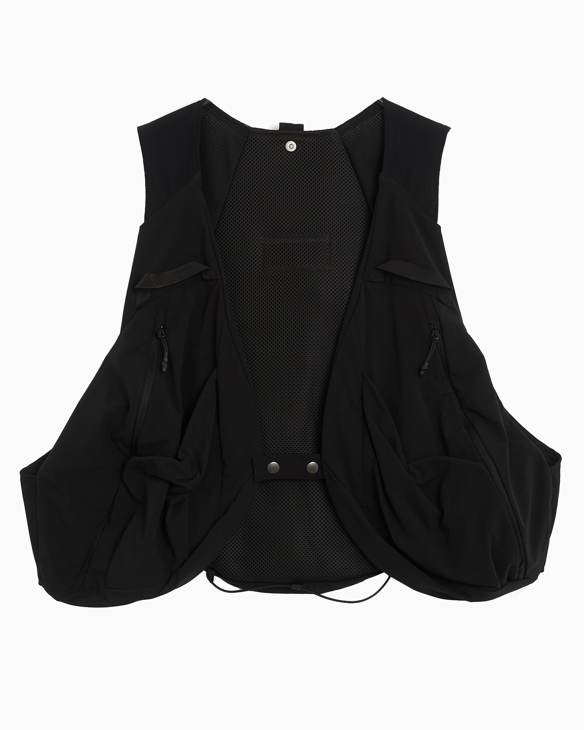 Jackets Coats Poliquant x Sealson The SR1/Drop14 Experimental Recontructed Men's Vest - 2601012-BLACK